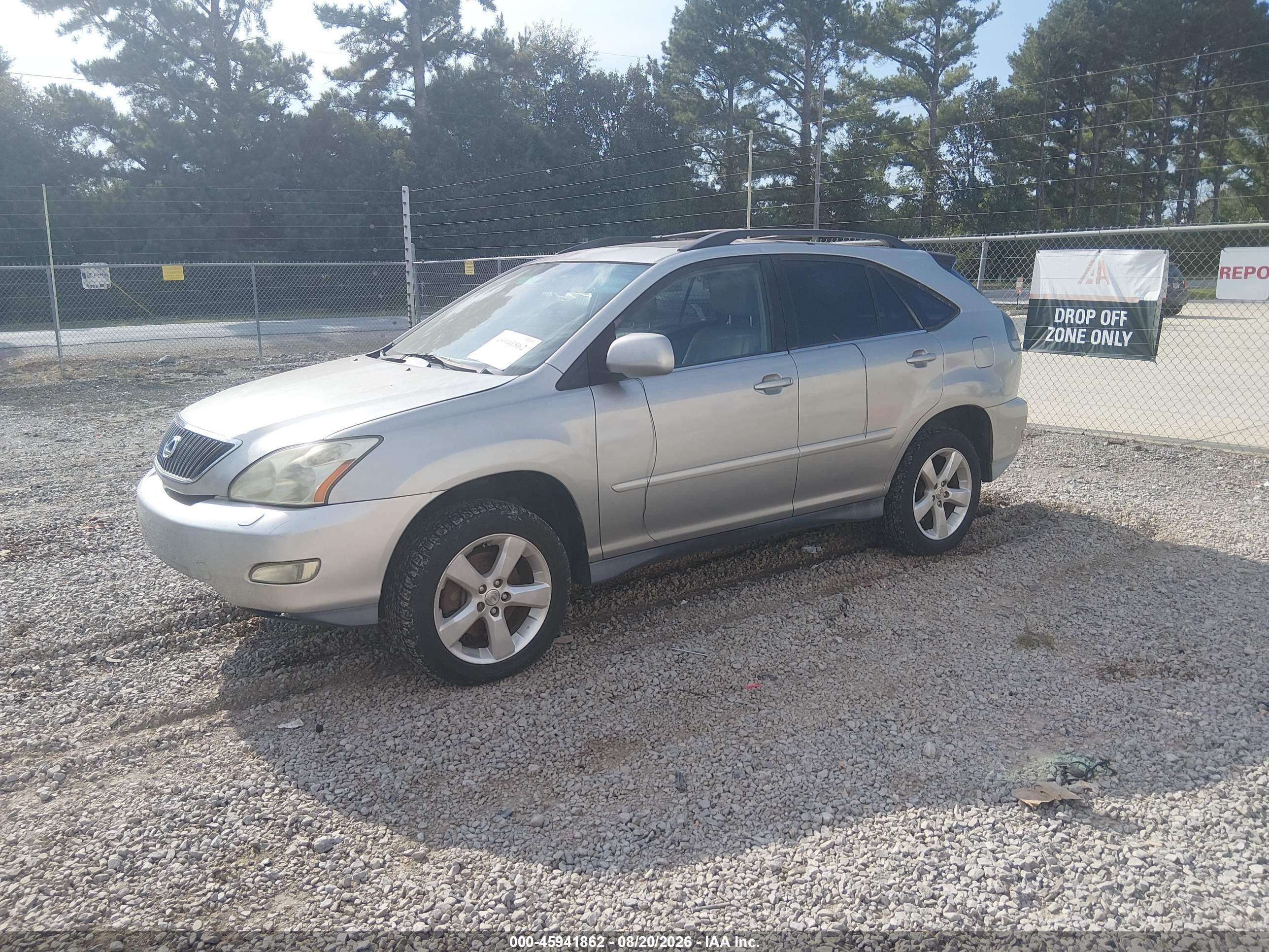 2004 Lexus Rx 330   Silver vin: JTJGA31U040036384