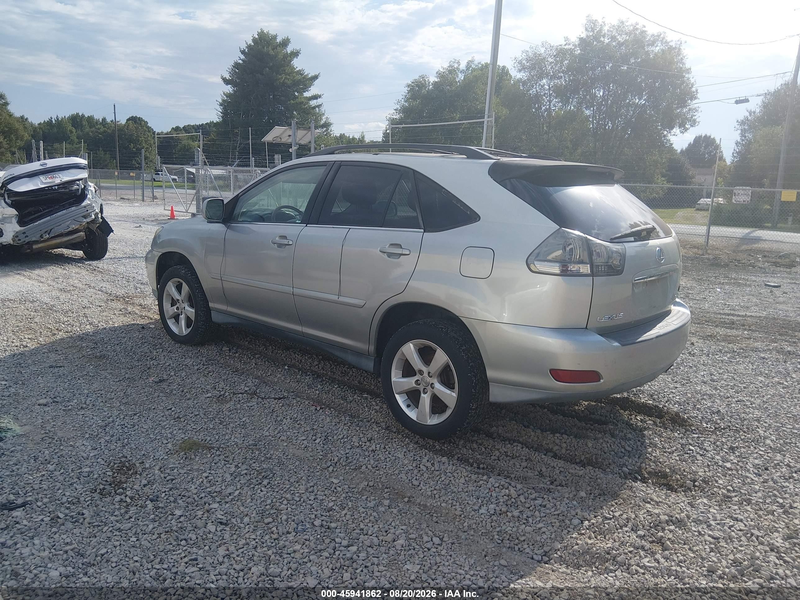 2004 Lexus Rx 330   Silver vin: JTJGA31U040036384