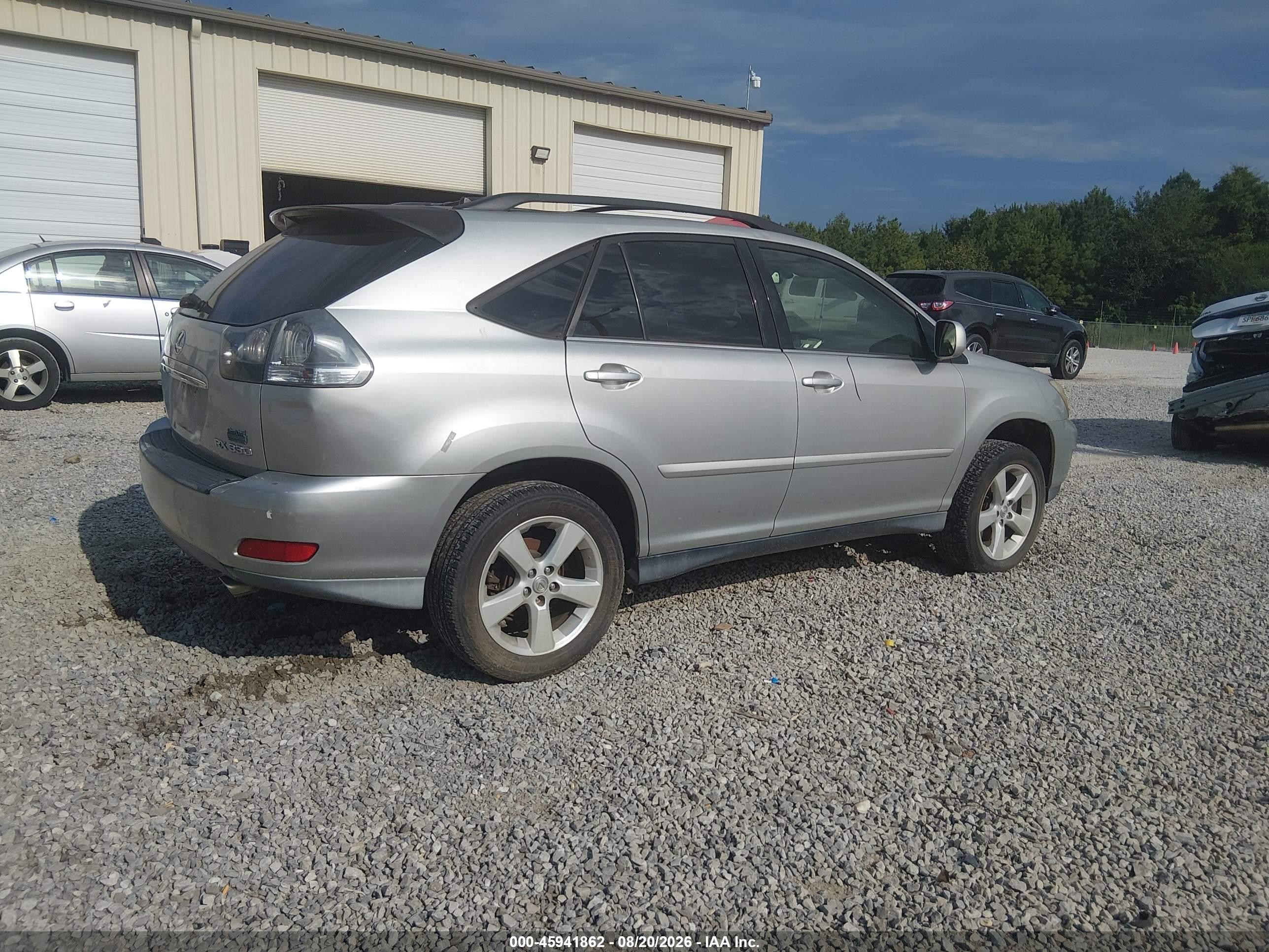 2004 Lexus Rx 330   Silver vin: JTJGA31U040036384