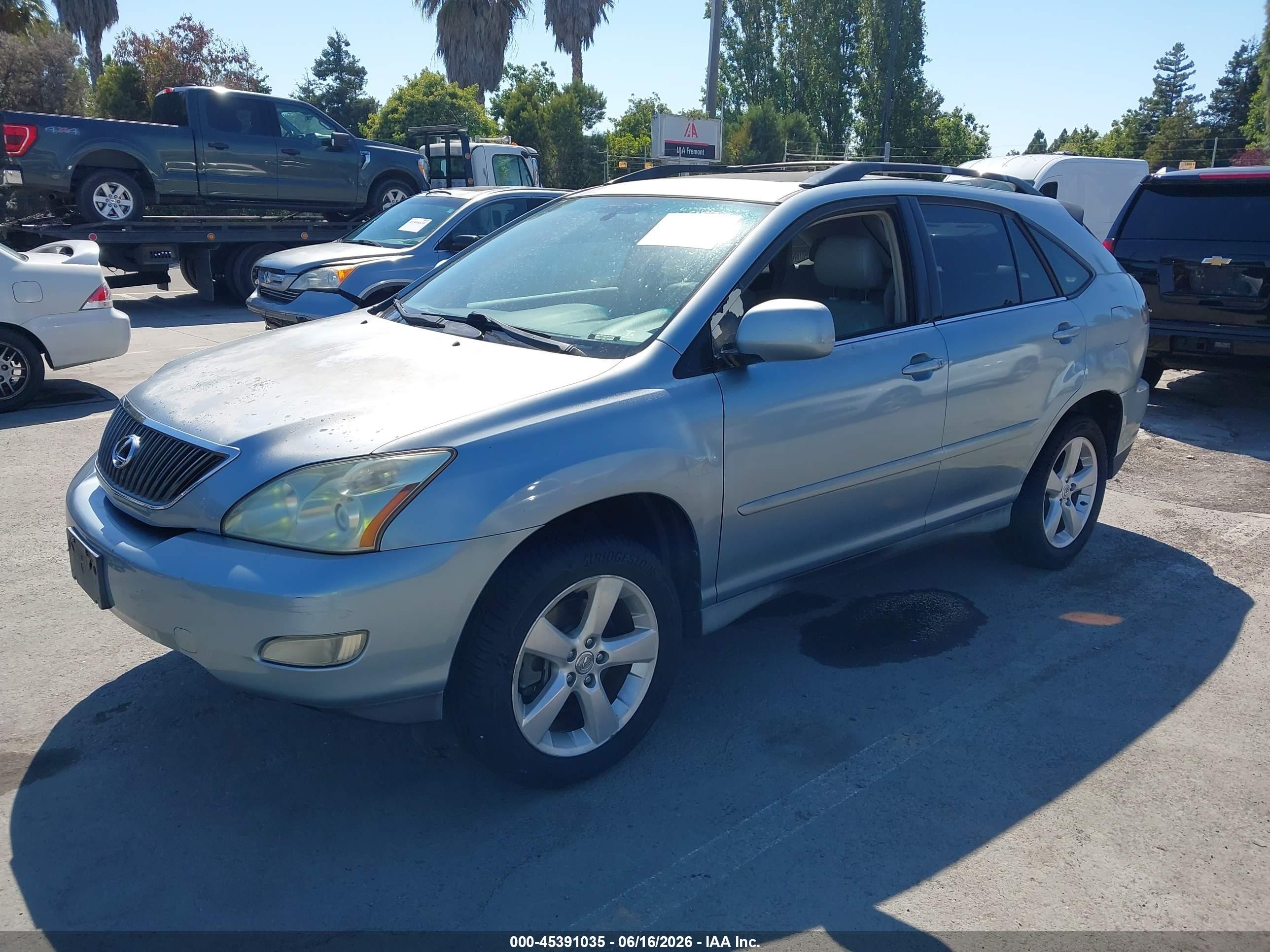 2005 Lexus Rx 330   Light Blue vin: JTJGA31U050046964