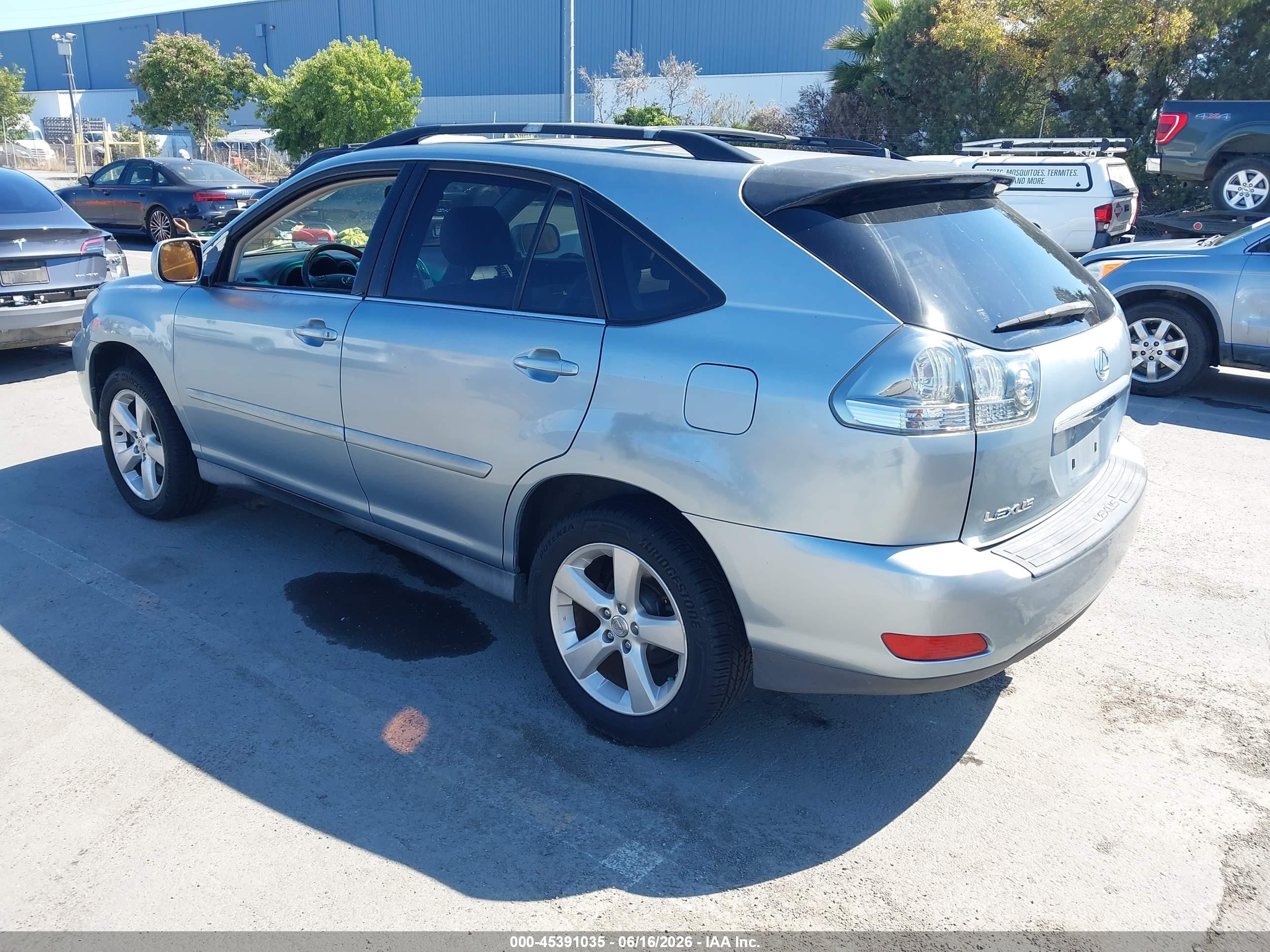 2005 Lexus Rx 330   Light Blue vin: JTJGA31U050046964