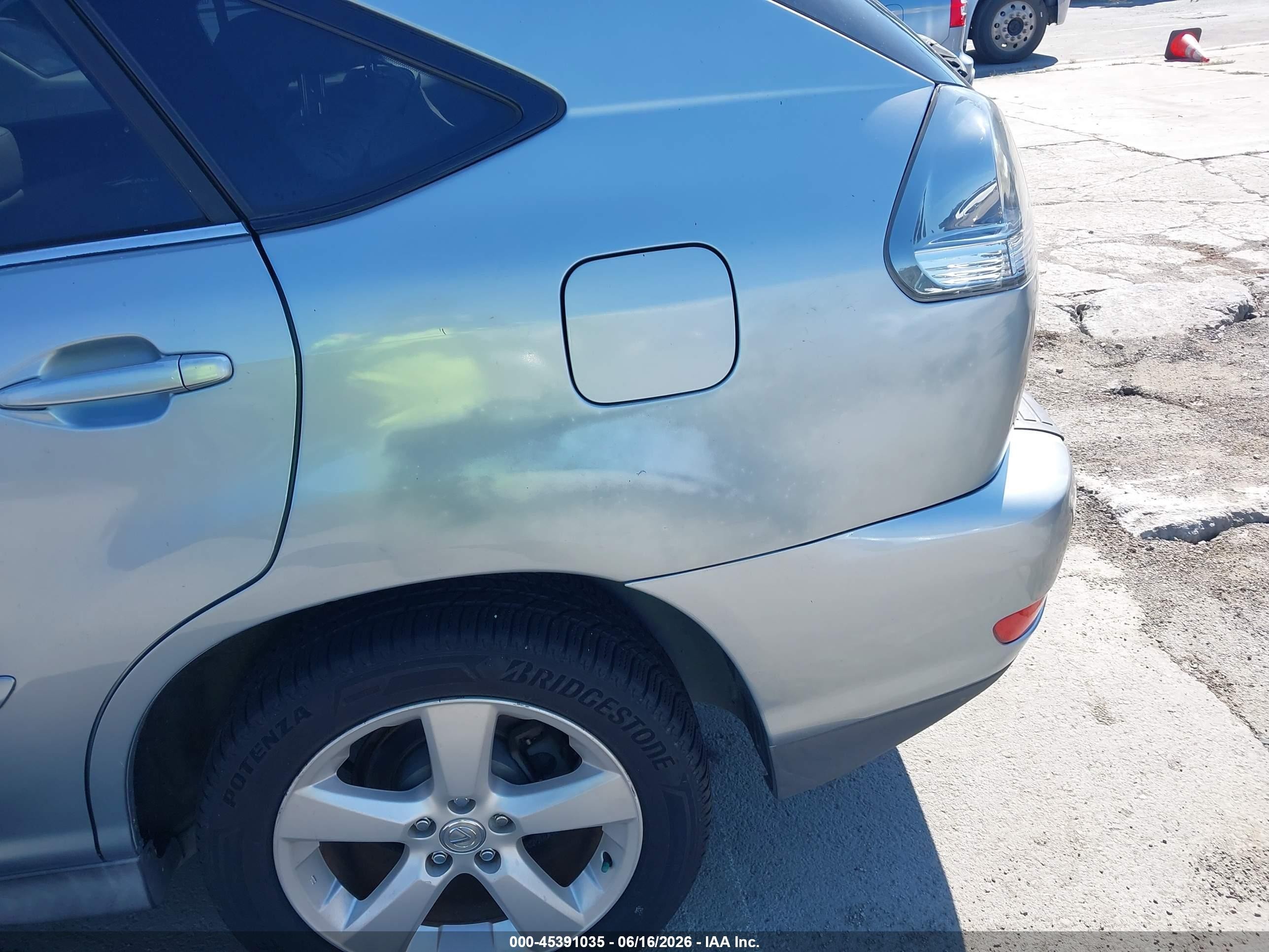 2005 Lexus Rx 330   Light Blue vin: JTJGA31U050046964