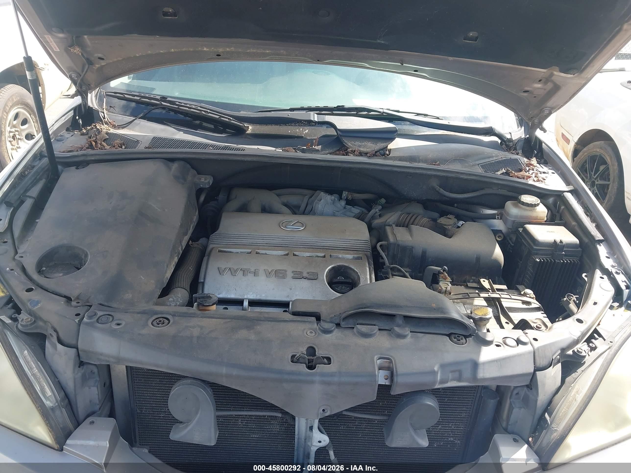 2005 Lexus Rx 330   Gray vin: JTJGA31U050058483