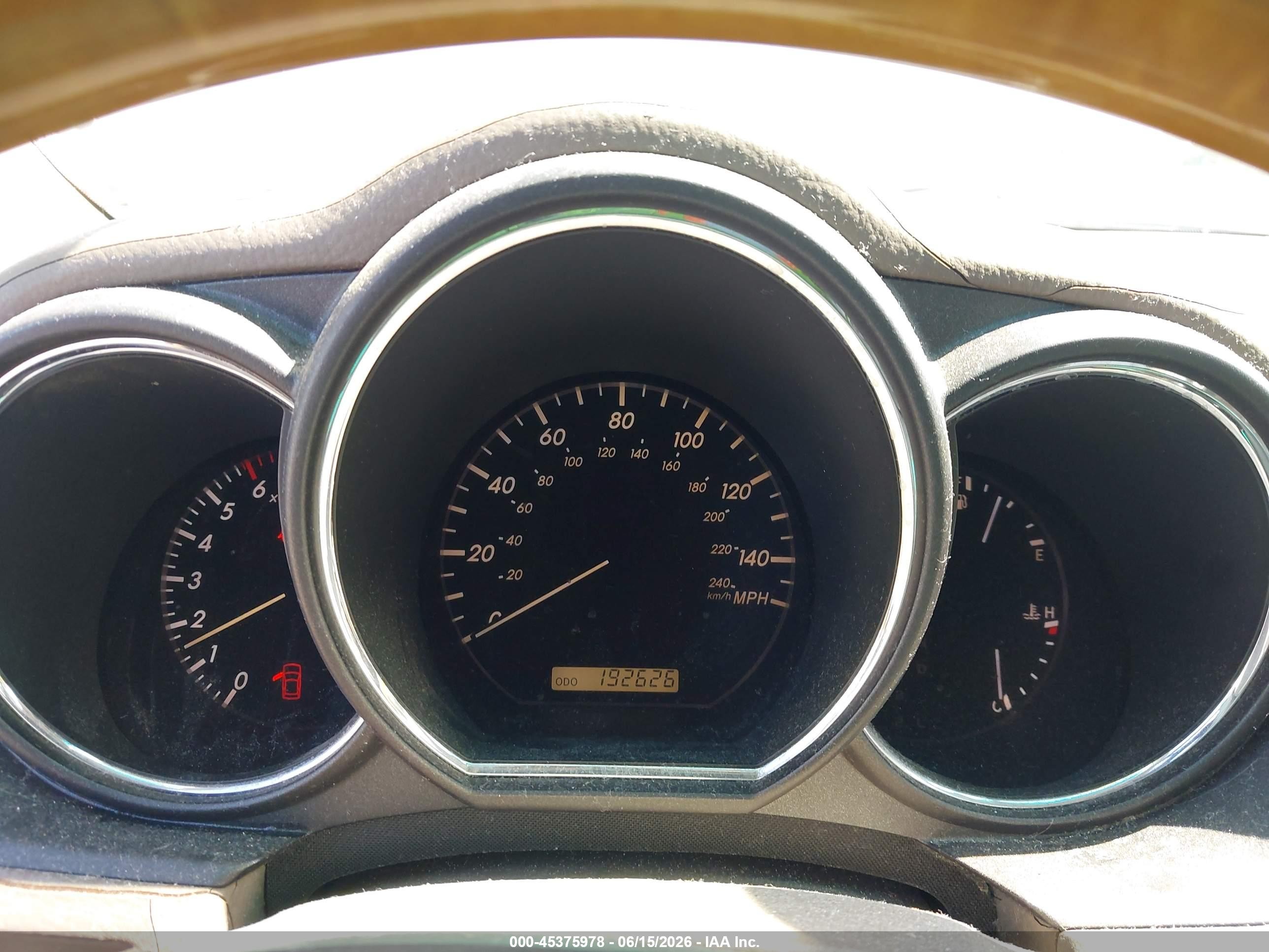 2006 Lexus Rx 330 Gold vin: JTJGA31U060062356