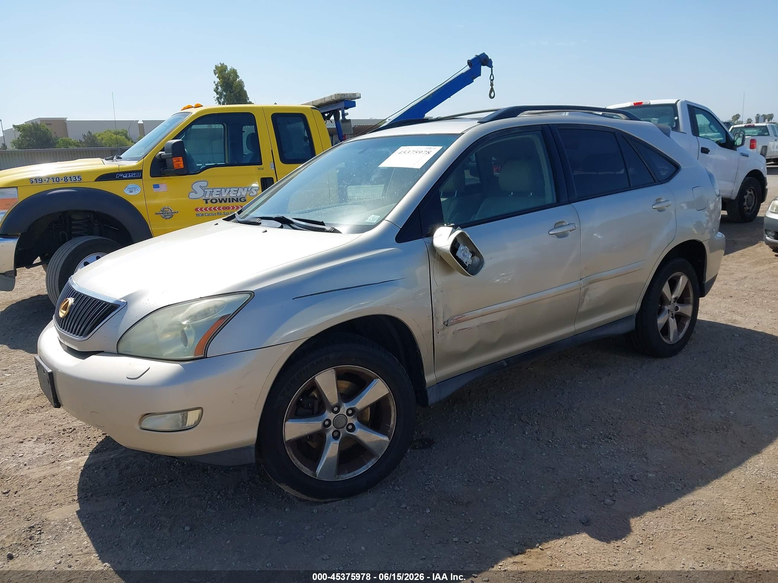 2006 Lexus Rx 330 Gold vin: JTJGA31U060062356