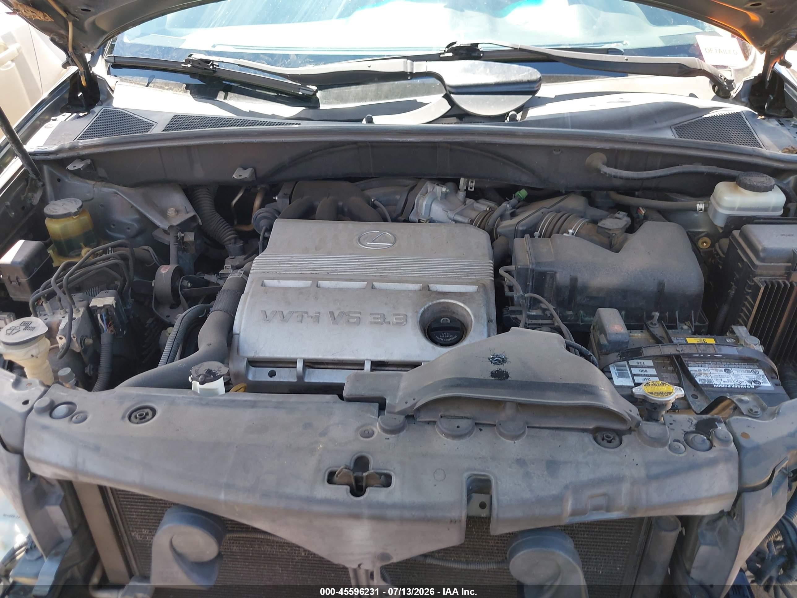 2004 Lexus Rx 330   Gray vin: JTJGA31U140013356