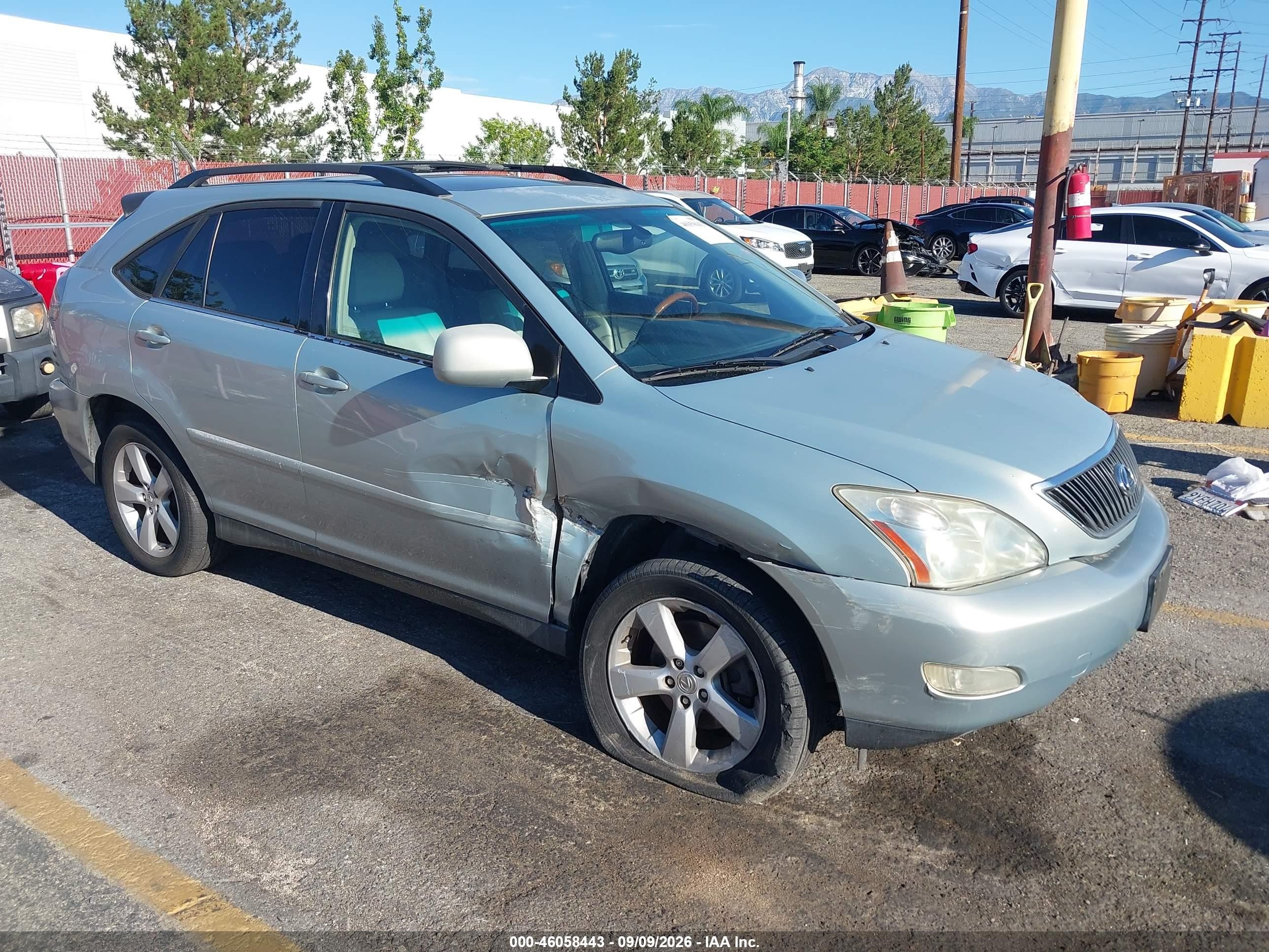 2004 Lexus Rx 330 Light Blue vin: JTJGA31U140039827