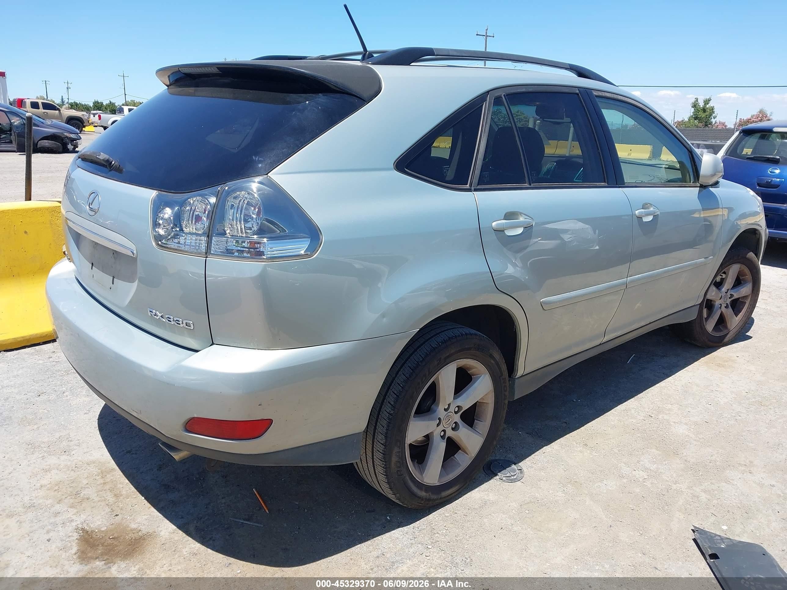 2004 Lexus Rx 330   Gray vin: JTJGA31U140043070