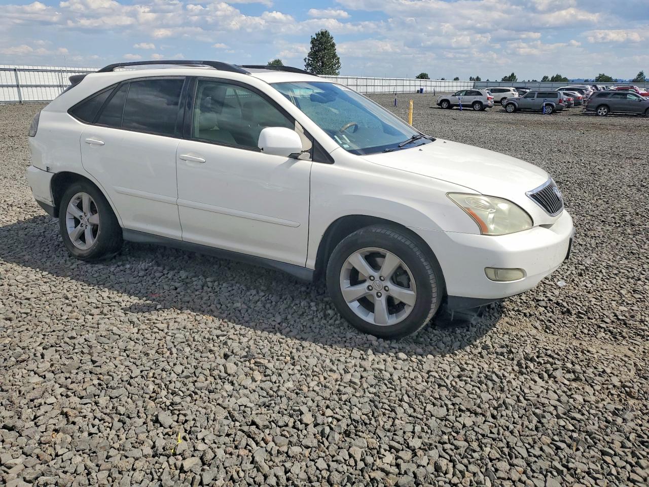 2005 Lexus Rx 330 White vin: JTJGA31U150049131