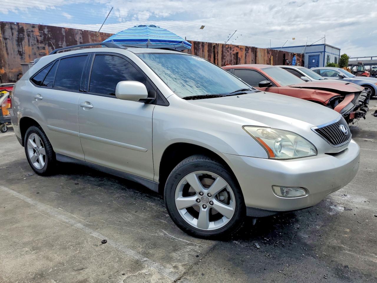 2005 Lexus Rx 330 Silver vin: JTJGA31U150050652