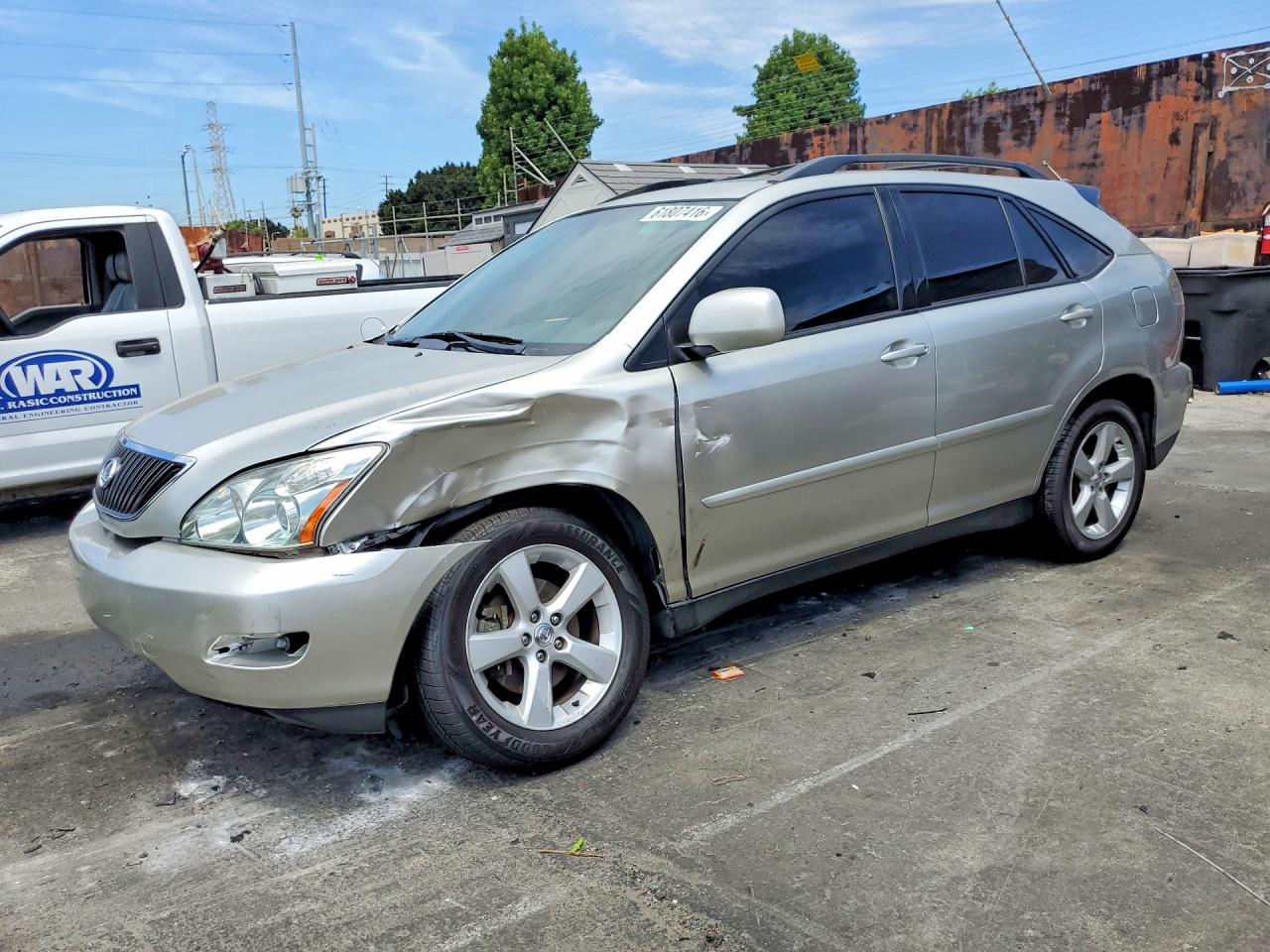 2005 Lexus Rx 330 Silver vin: JTJGA31U150050652