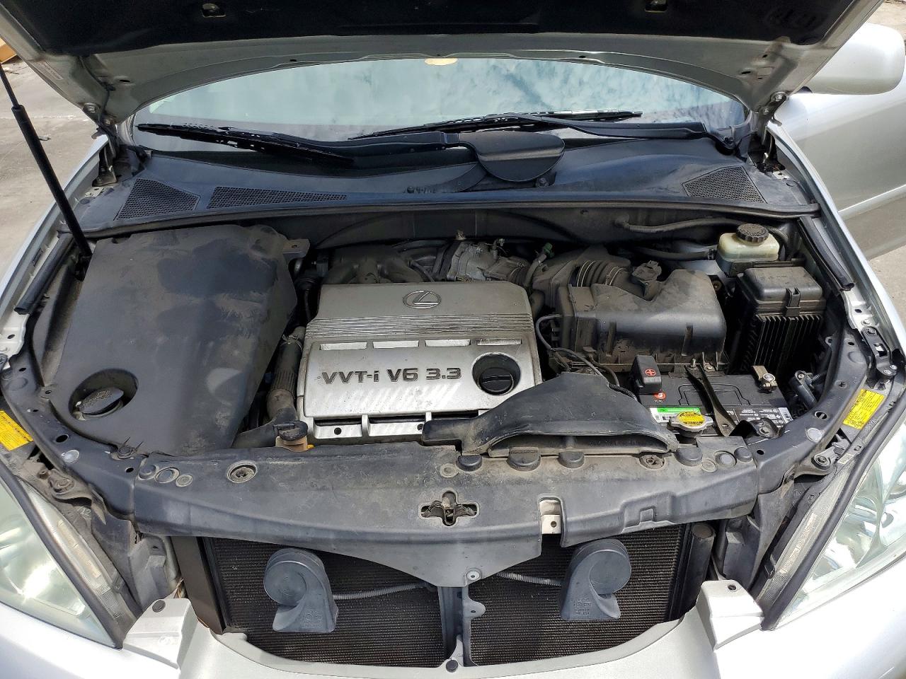 2005 Lexus Rx 330 Silver vin: JTJGA31U150050652