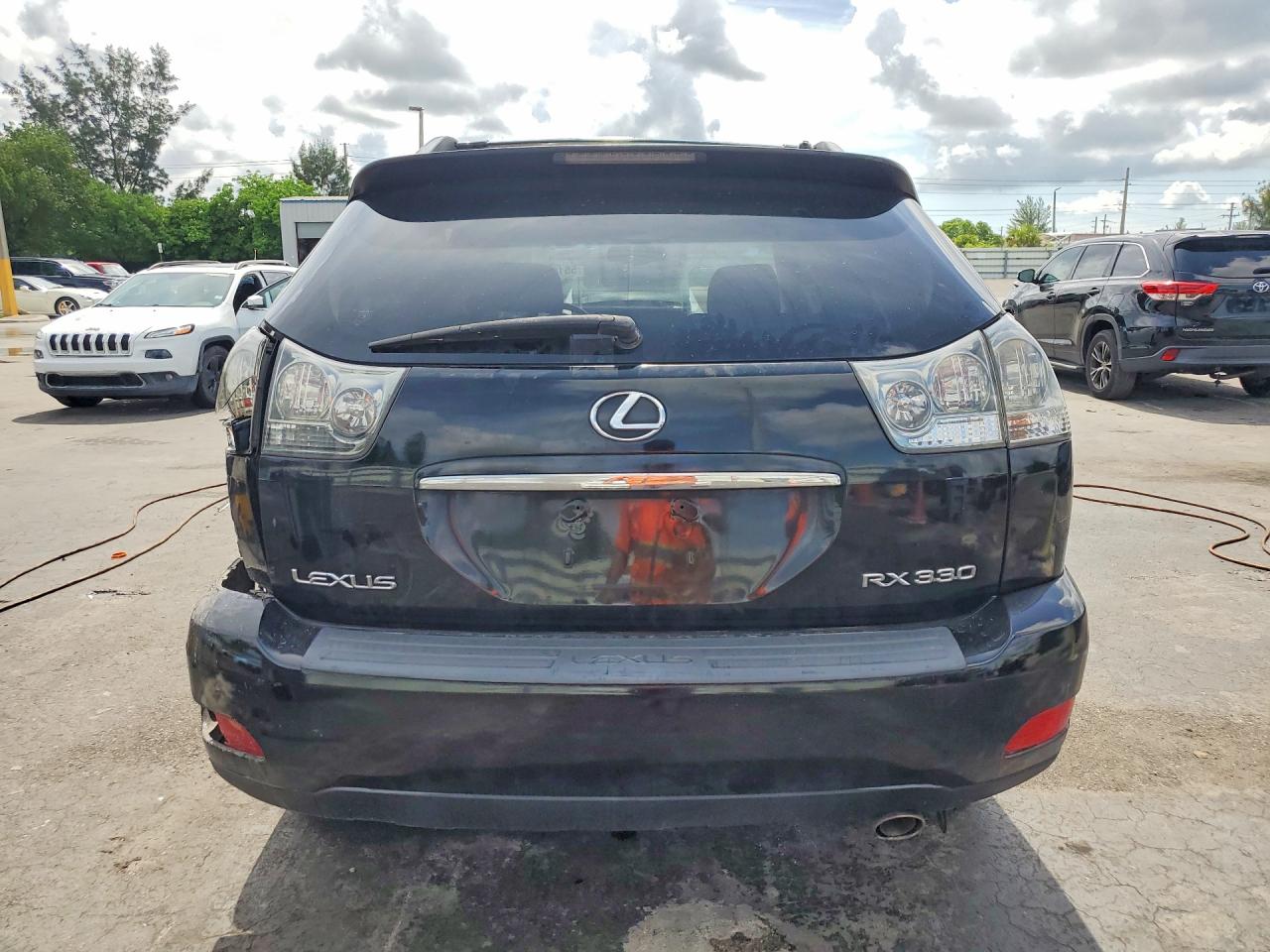 2005 Lexus Rx 330 Black vin: JTJGA31U150051445