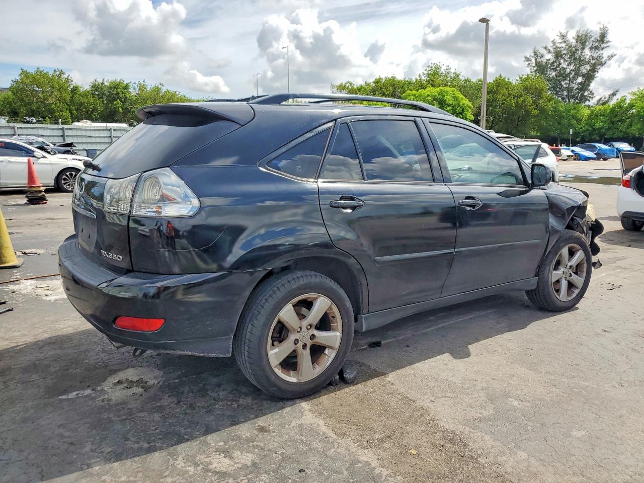 2005 Lexus Rx 330 Black vin: JTJGA31U150051445