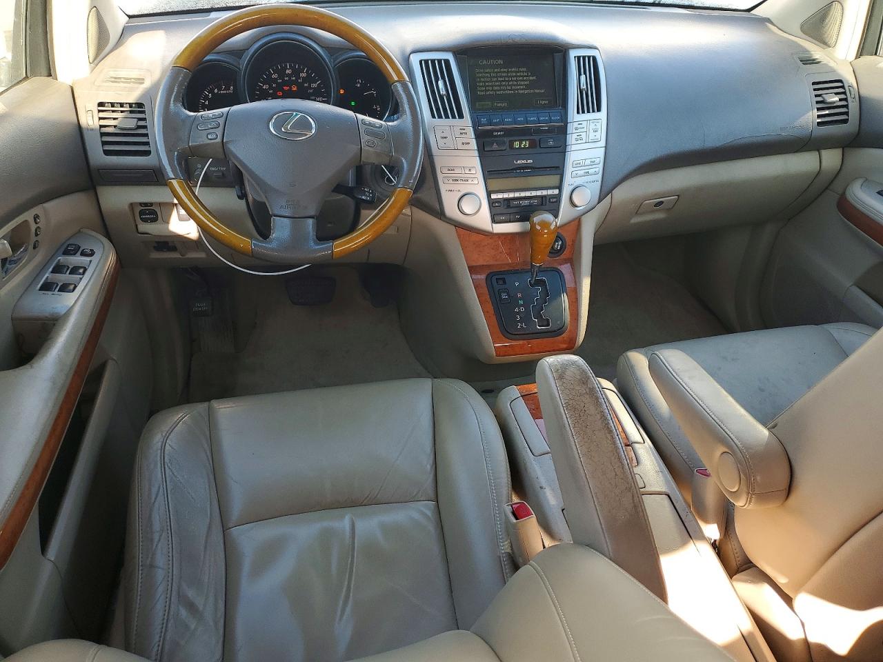 2005 Lexus Rx 330 White vin: JTJGA31U150052854