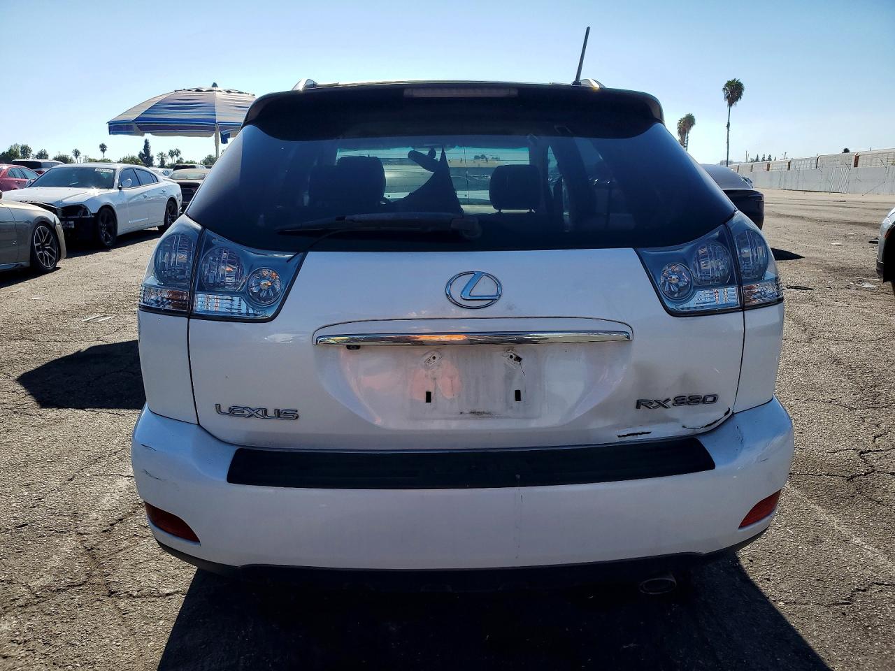 2005 Lexus Rx 330 White vin: JTJGA31U150052854