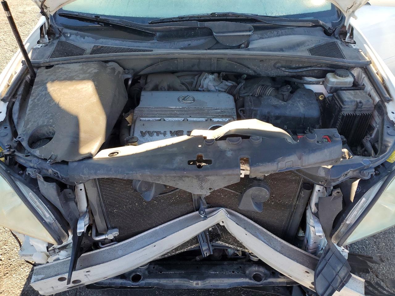 2005 Lexus Rx 330 White vin: JTJGA31U150052854
