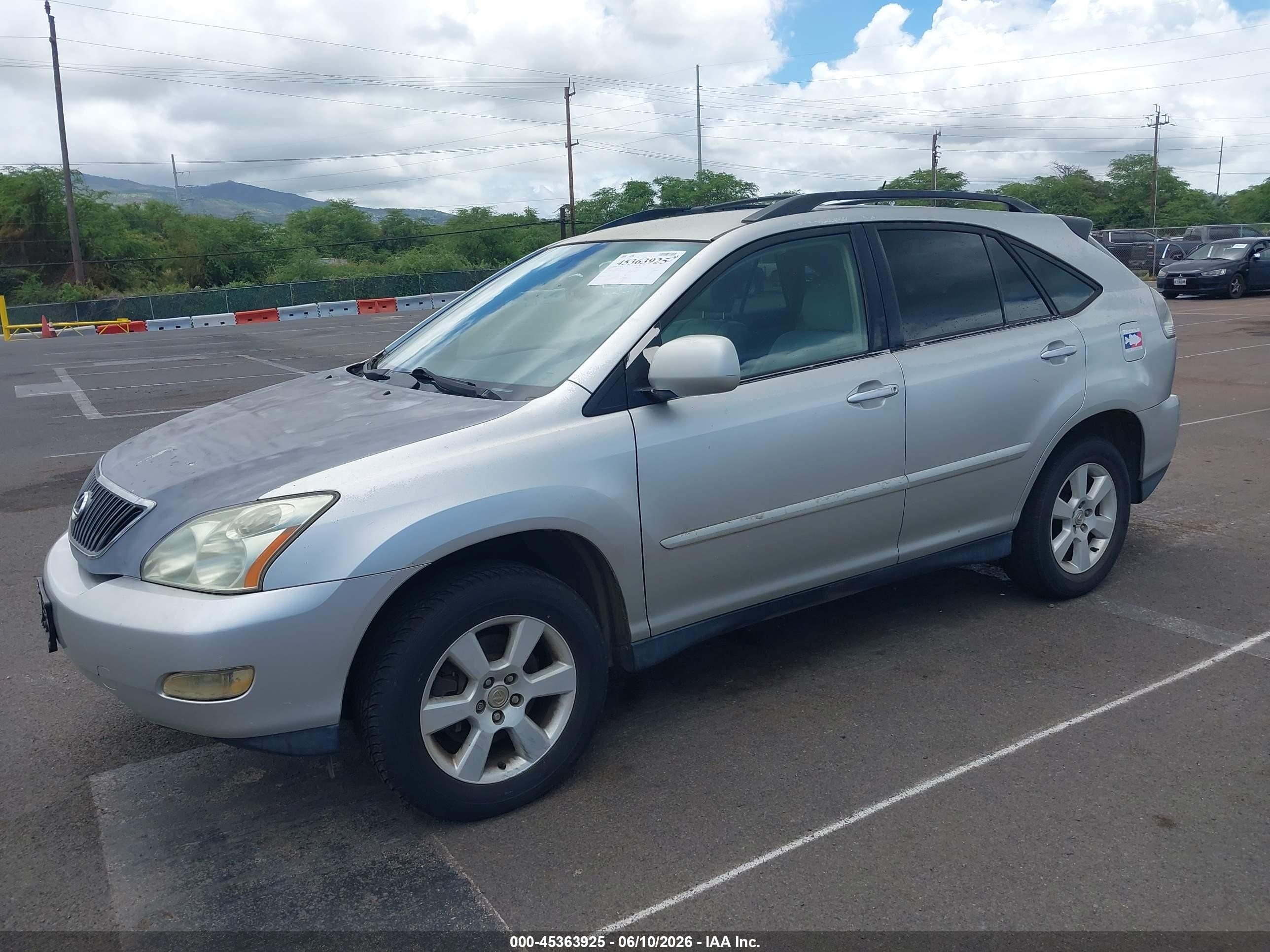 2005 Lexus Rx 330   Silver vin: JTJGA31U150057794