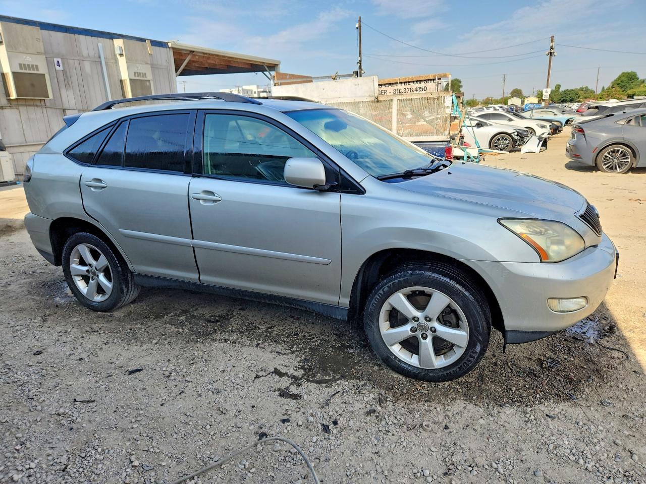 2006 Lexus Rx 330 Silver vin: JTJGA31U160064715