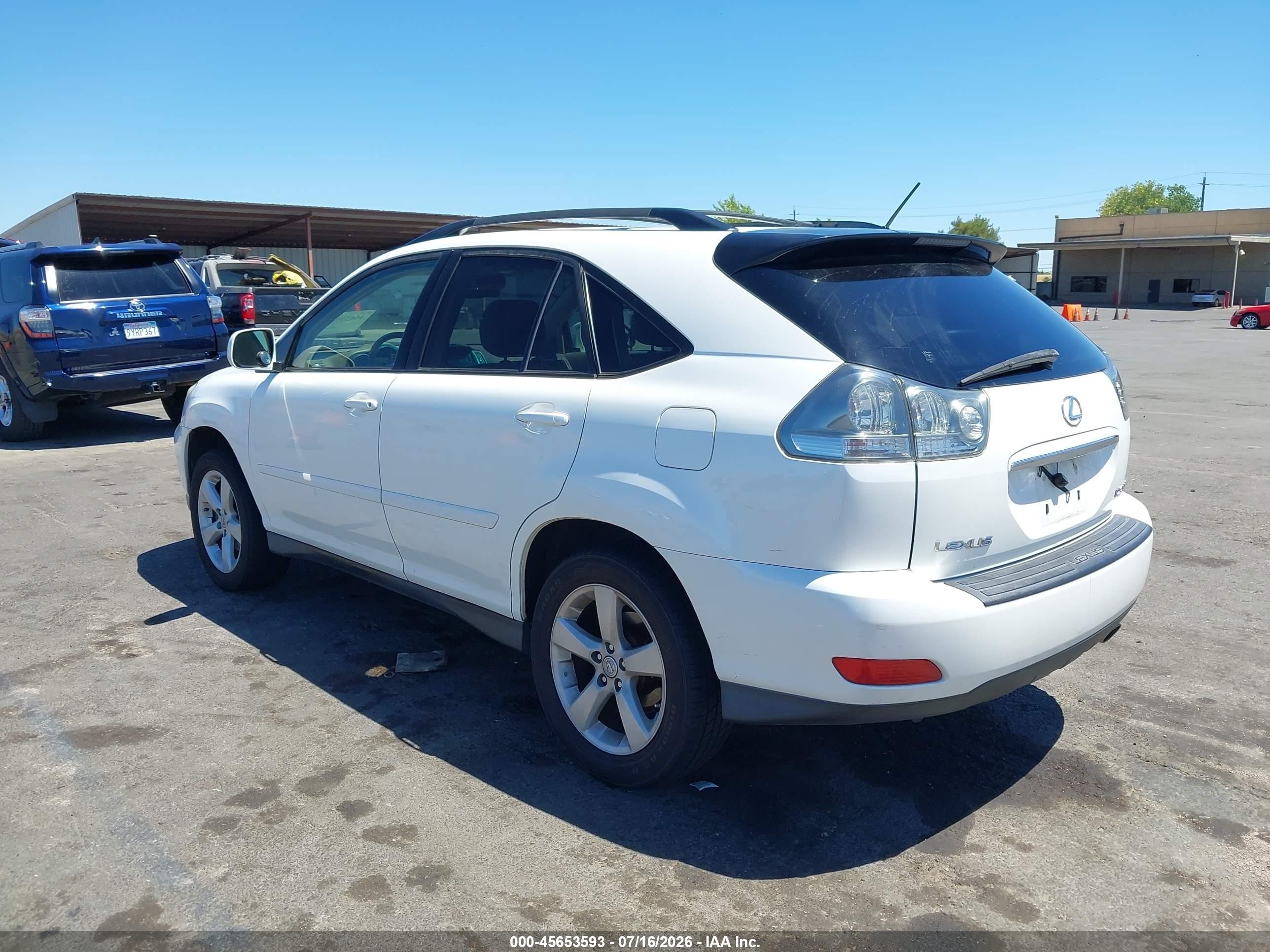 2004 Lexus Rx 330   White vin: JTJGA31U240006867