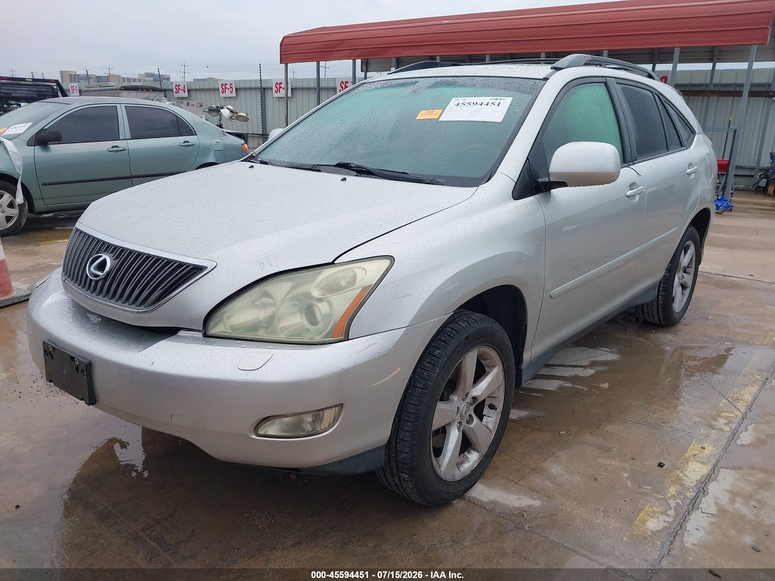 2004 Lexus Rx 330   Silver vin: JTJGA31U240009266