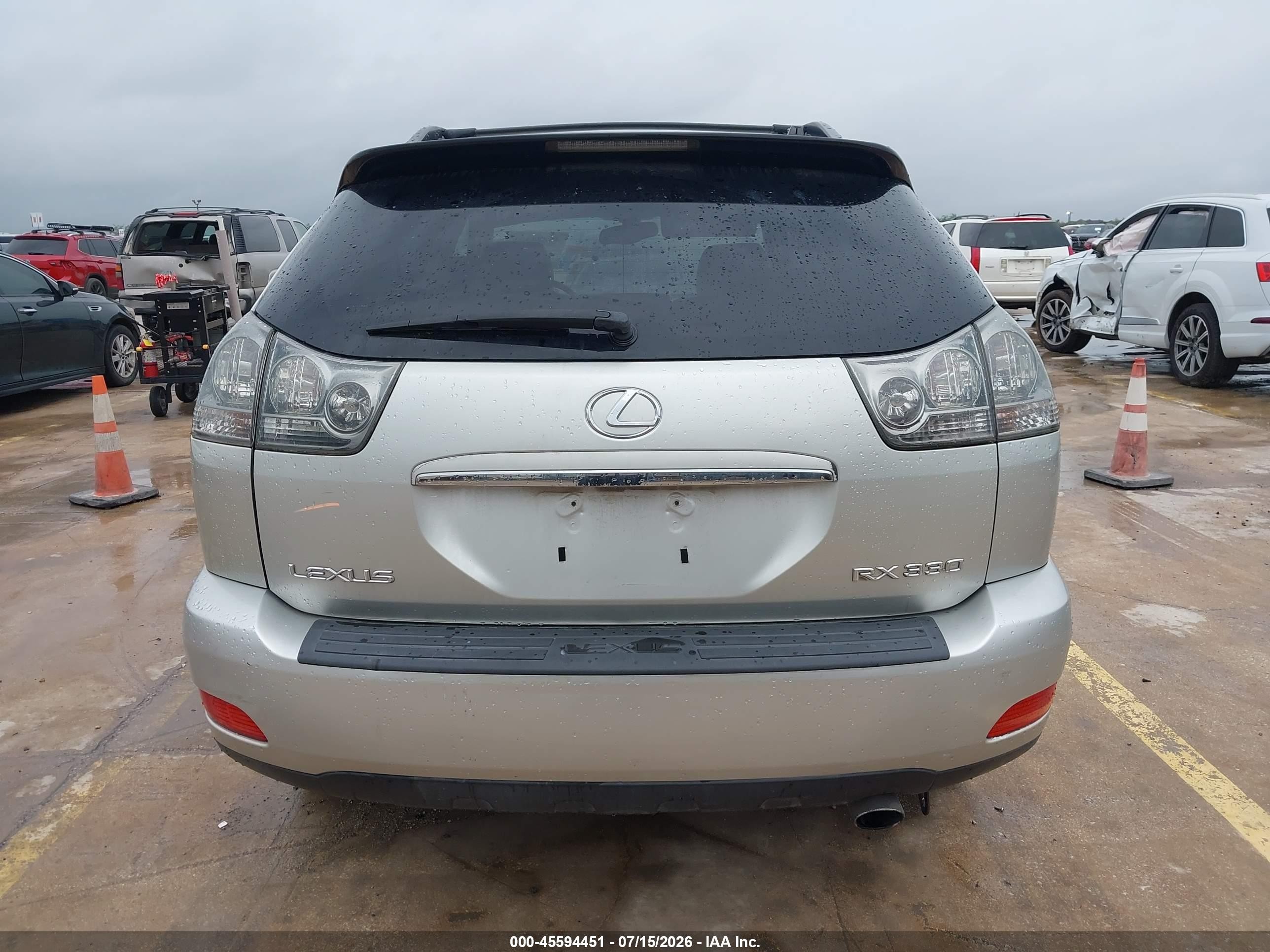 2004 Lexus Rx 330   Silver vin: JTJGA31U240009266