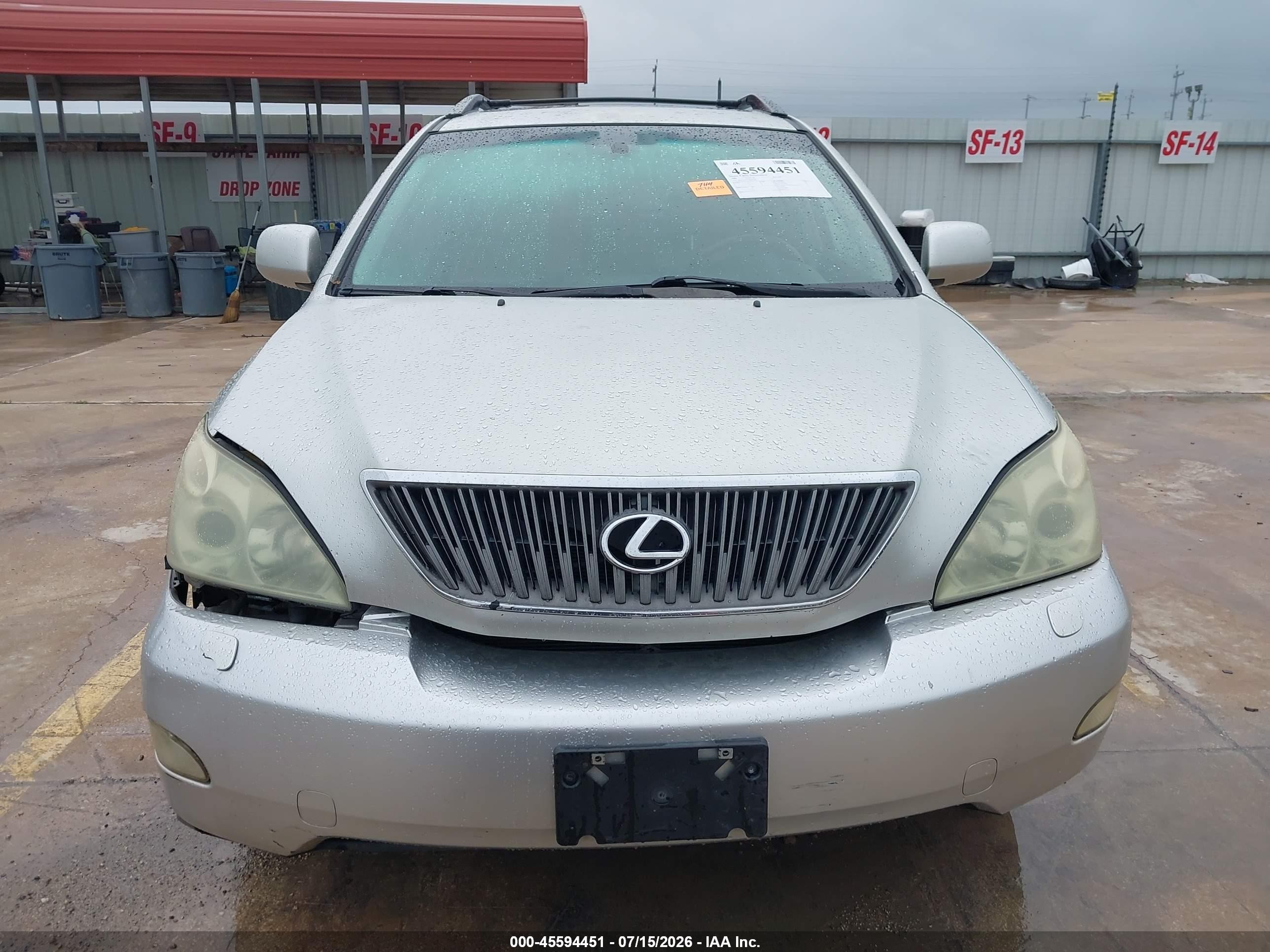 2004 Lexus Rx 330   Silver vin: JTJGA31U240009266