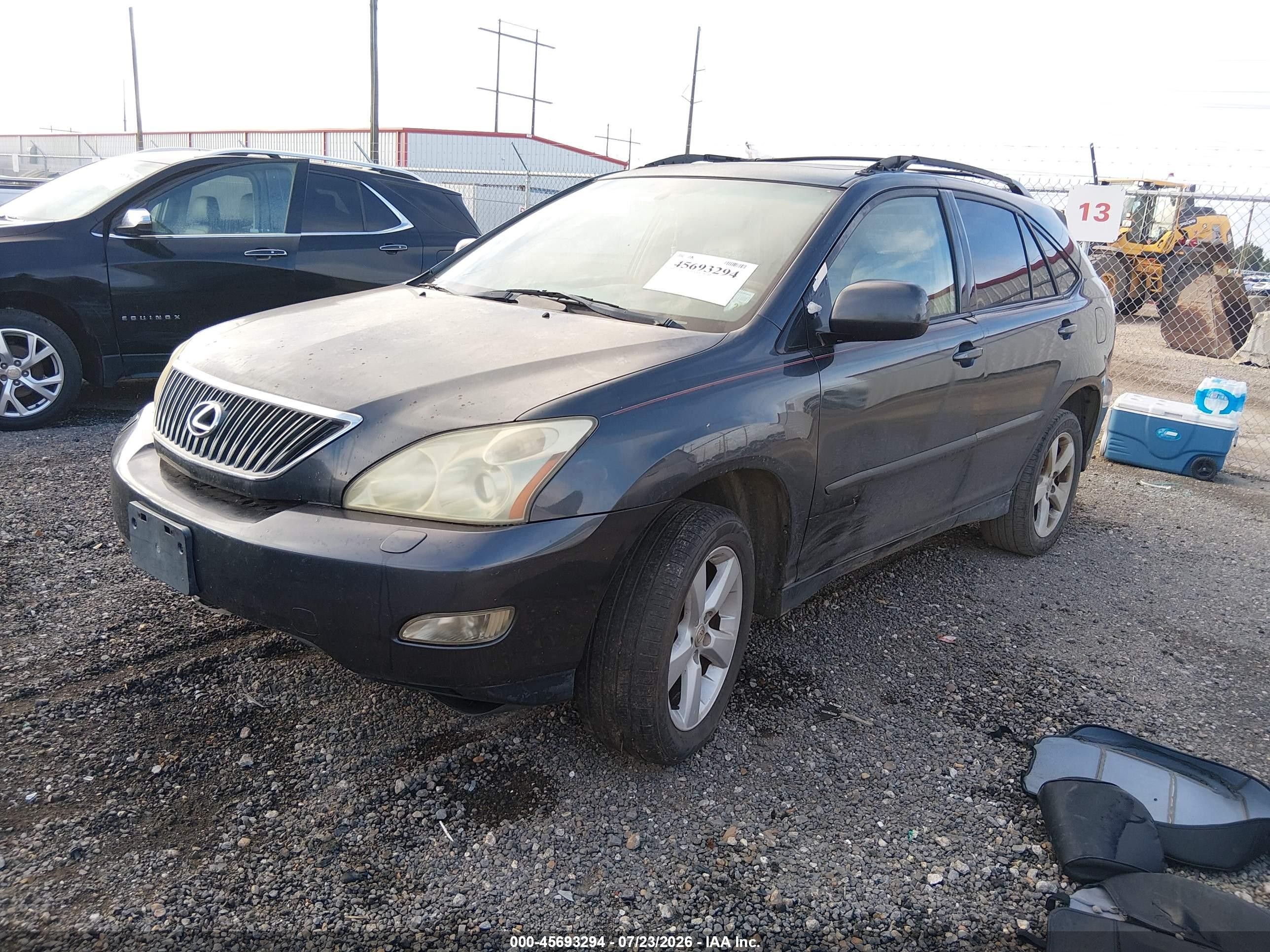 2004 Lexus Rx 330   Gray vin: JTJGA31U240009834