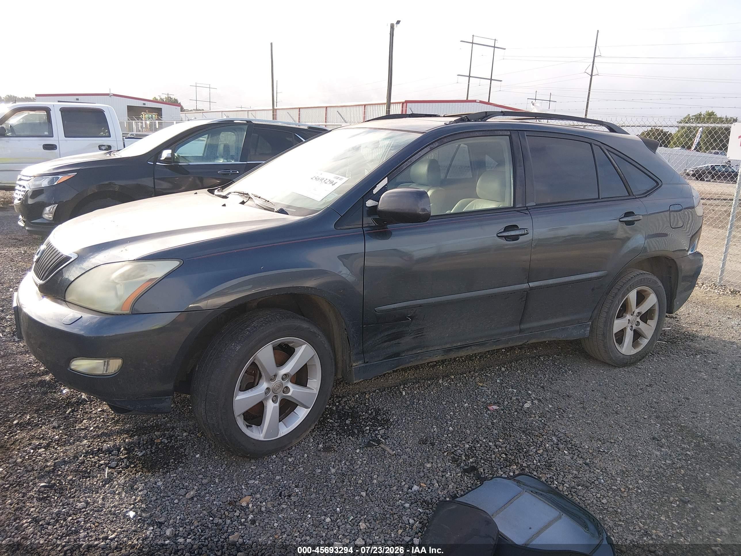 2004 Lexus Rx 330   Gray vin: JTJGA31U240009834