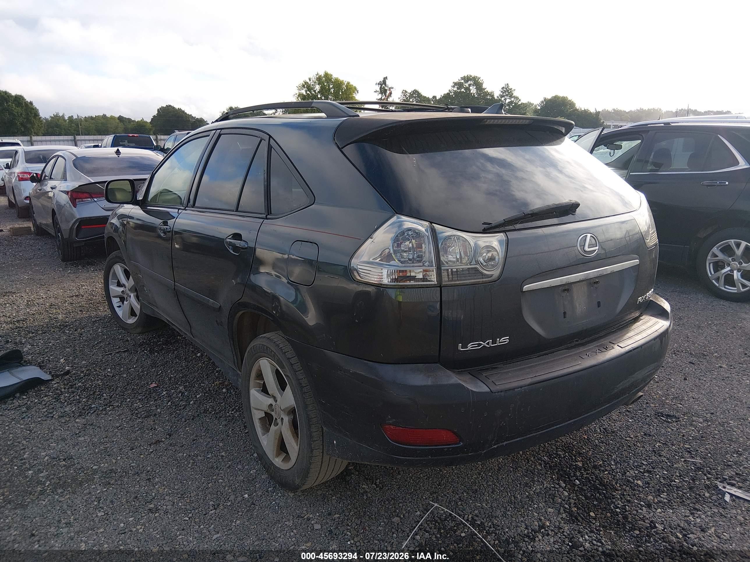 2004 Lexus Rx 330   Gray vin: JTJGA31U240009834