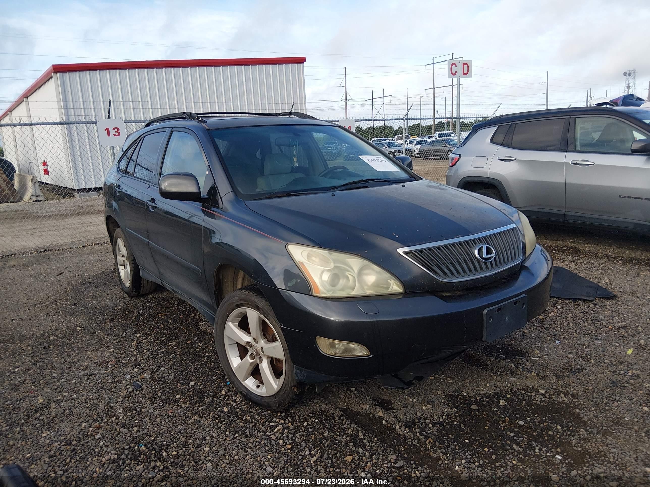 2004 Lexus Rx 330   Gray vin: JTJGA31U240009834