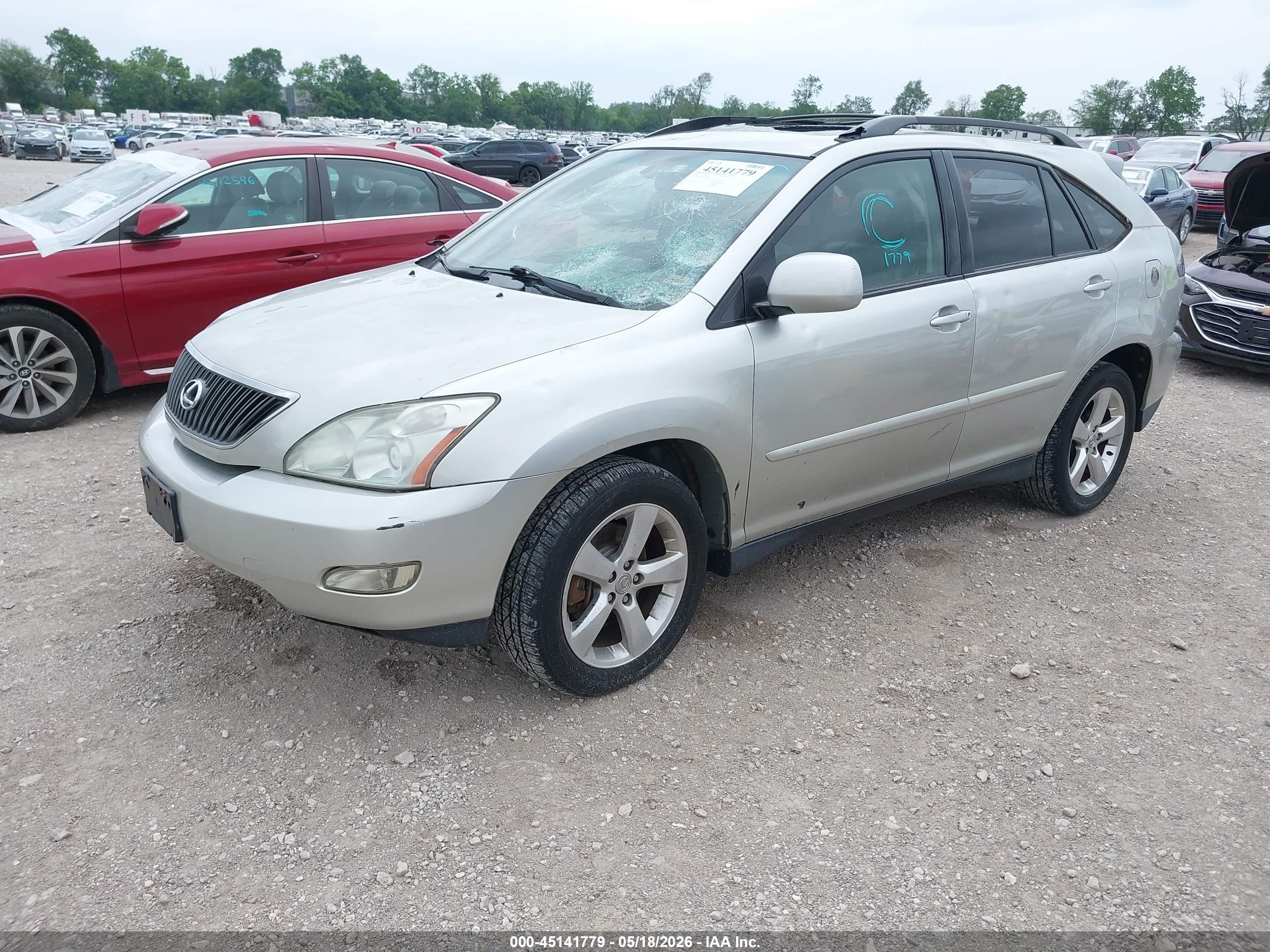2004 Lexus Rx 330 Silver vin: JTJGA31U240011549