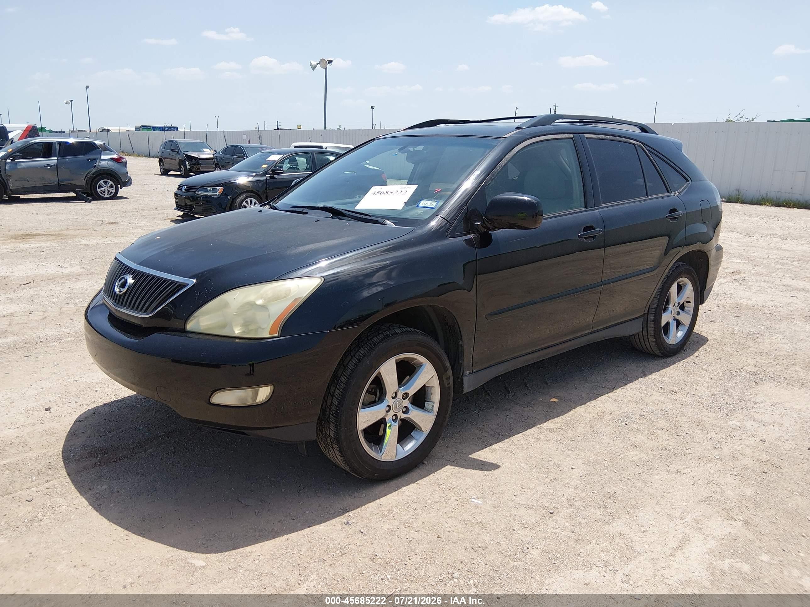 2004 Lexus Rx 330   Черный vin: JTJGA31U240020784