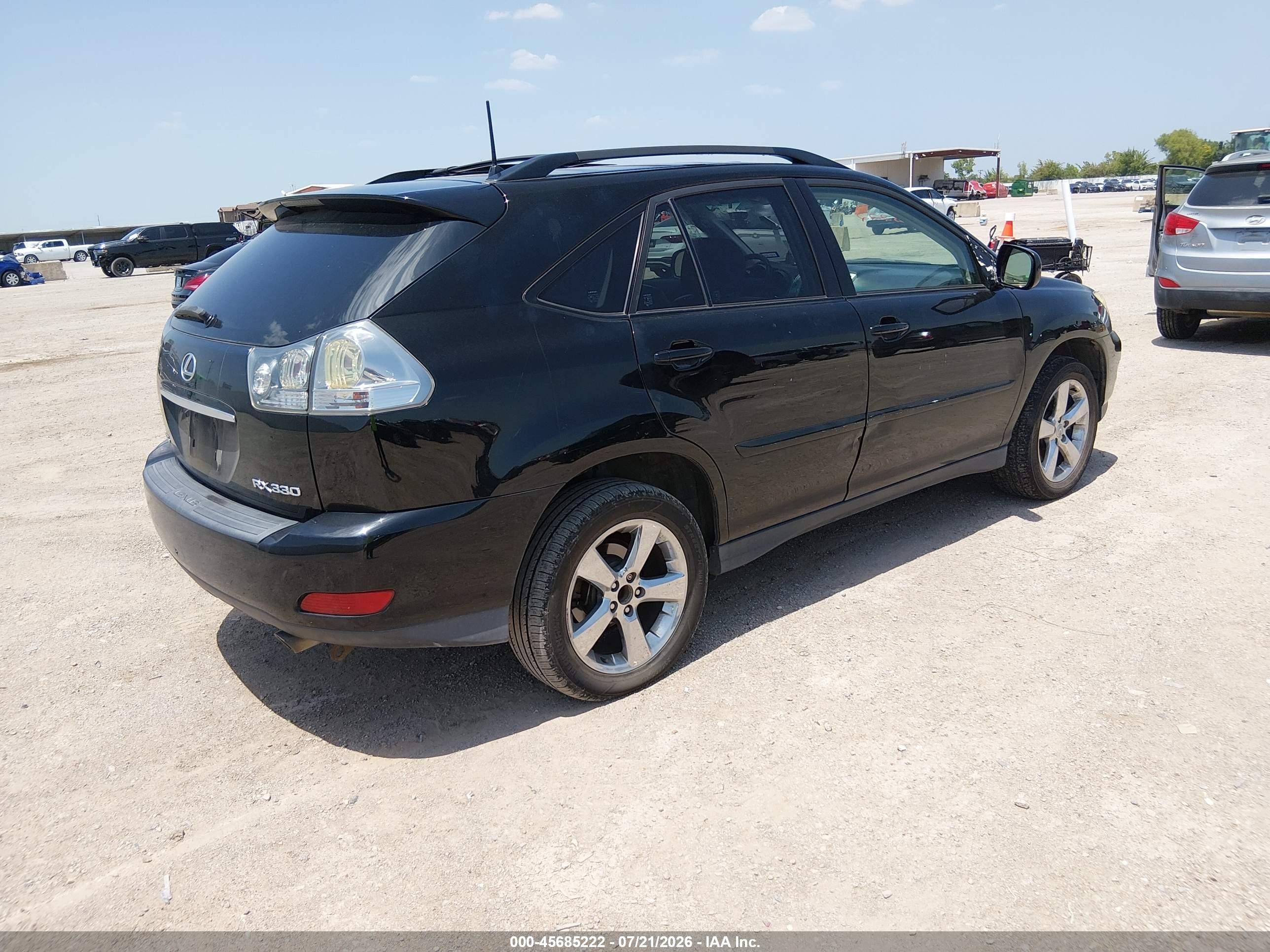 2004 Lexus Rx 330   Черный vin: JTJGA31U240020784