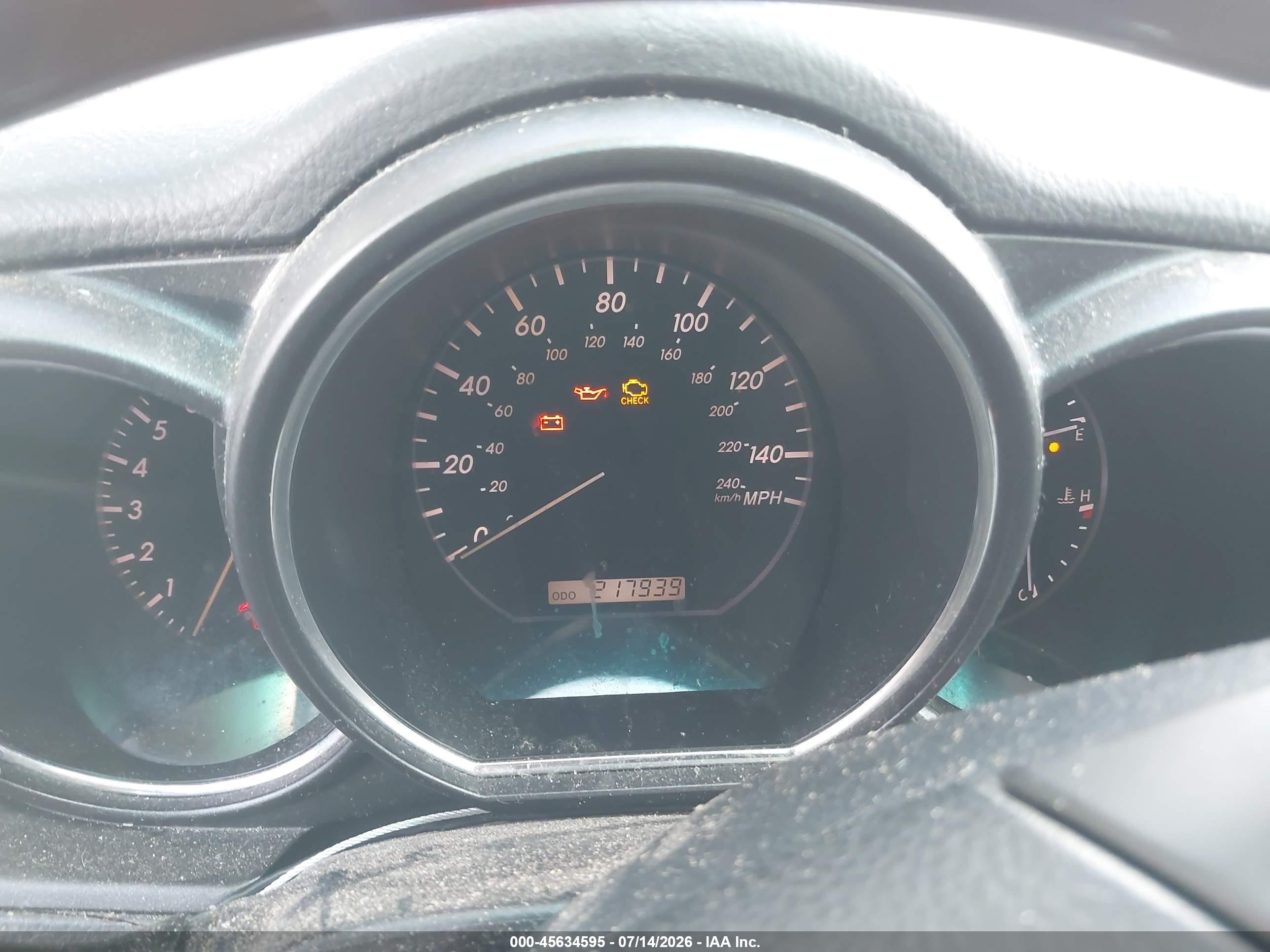 2004 Lexus Rx 330   Silver vin: JTJGA31U240030277