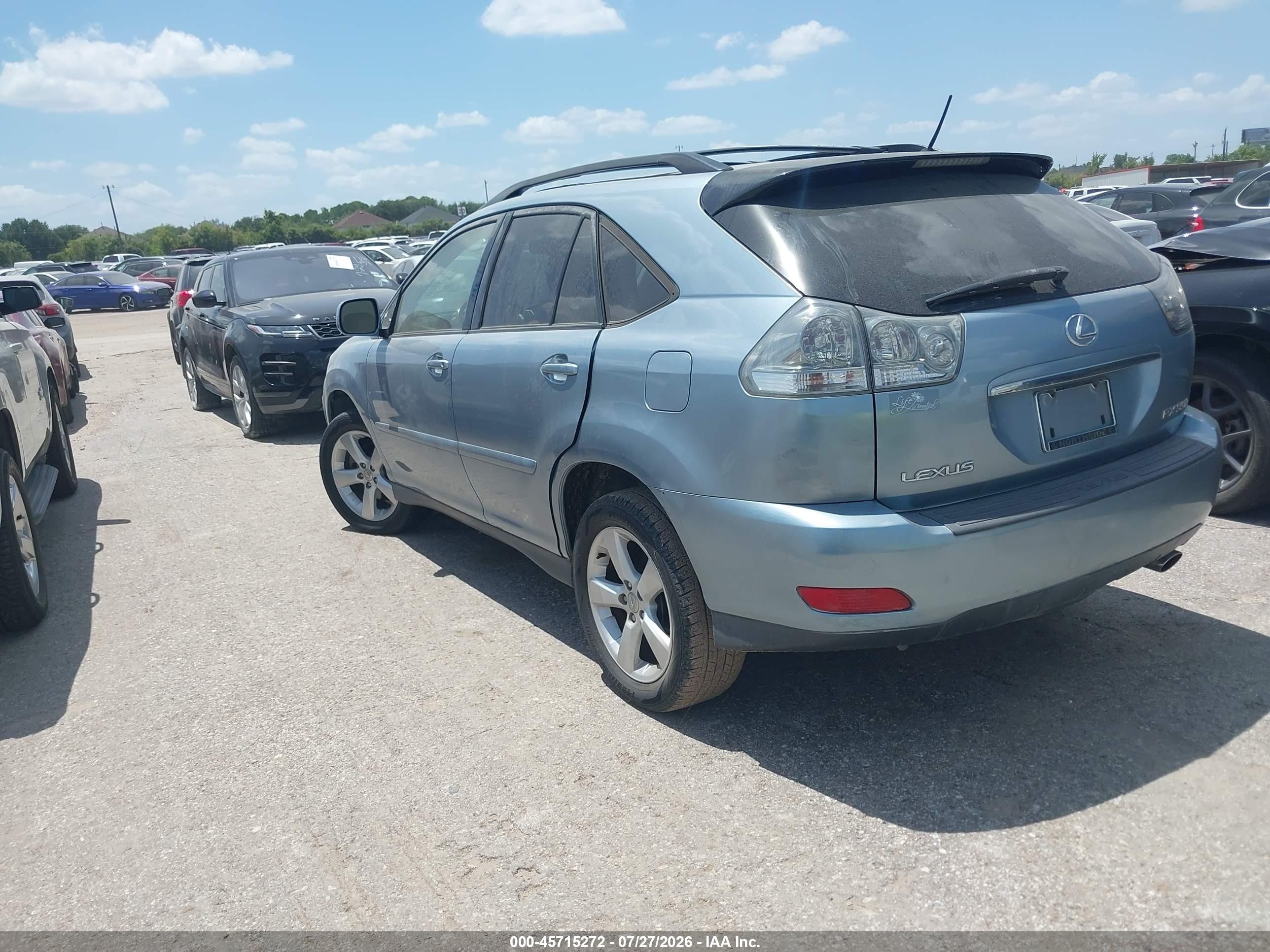 2004 Lexus Rx 330   Light Blue vin: JTJGA31U240034507