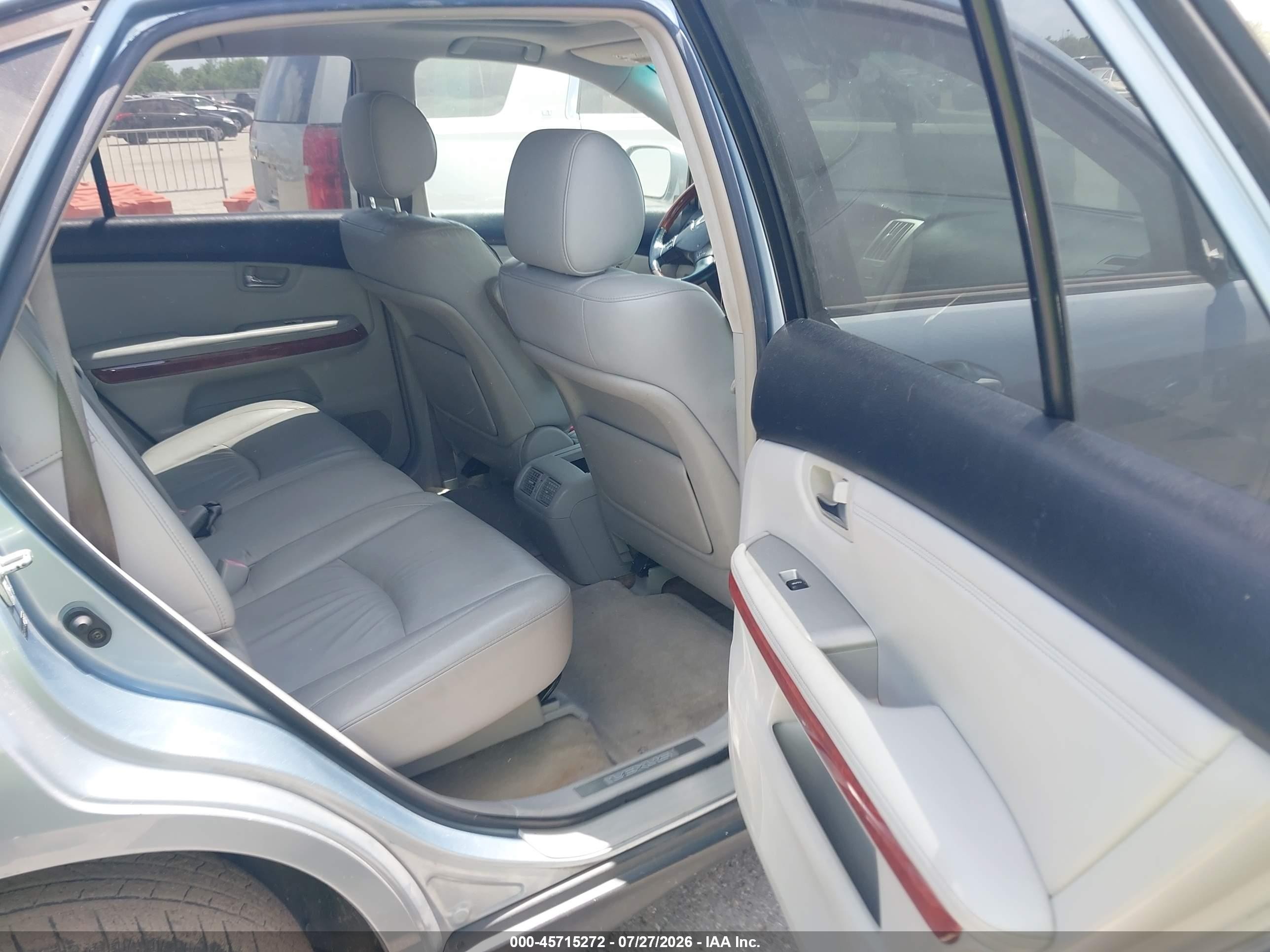 2004 Lexus Rx 330   Light Blue vin: JTJGA31U240034507