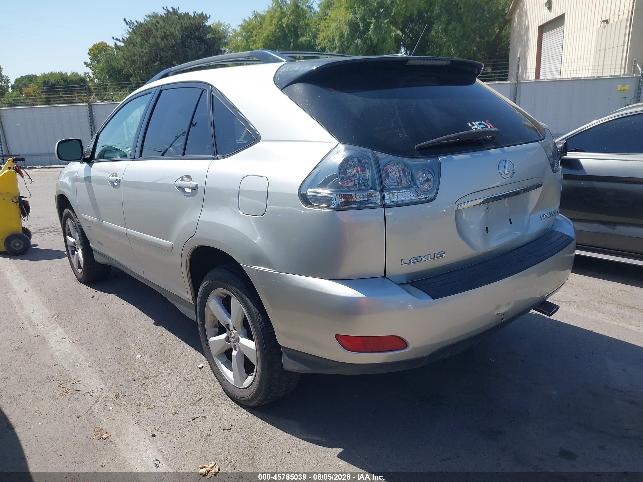 2004 Lexus Rx 330   Silver vin: JTJGA31U240037102