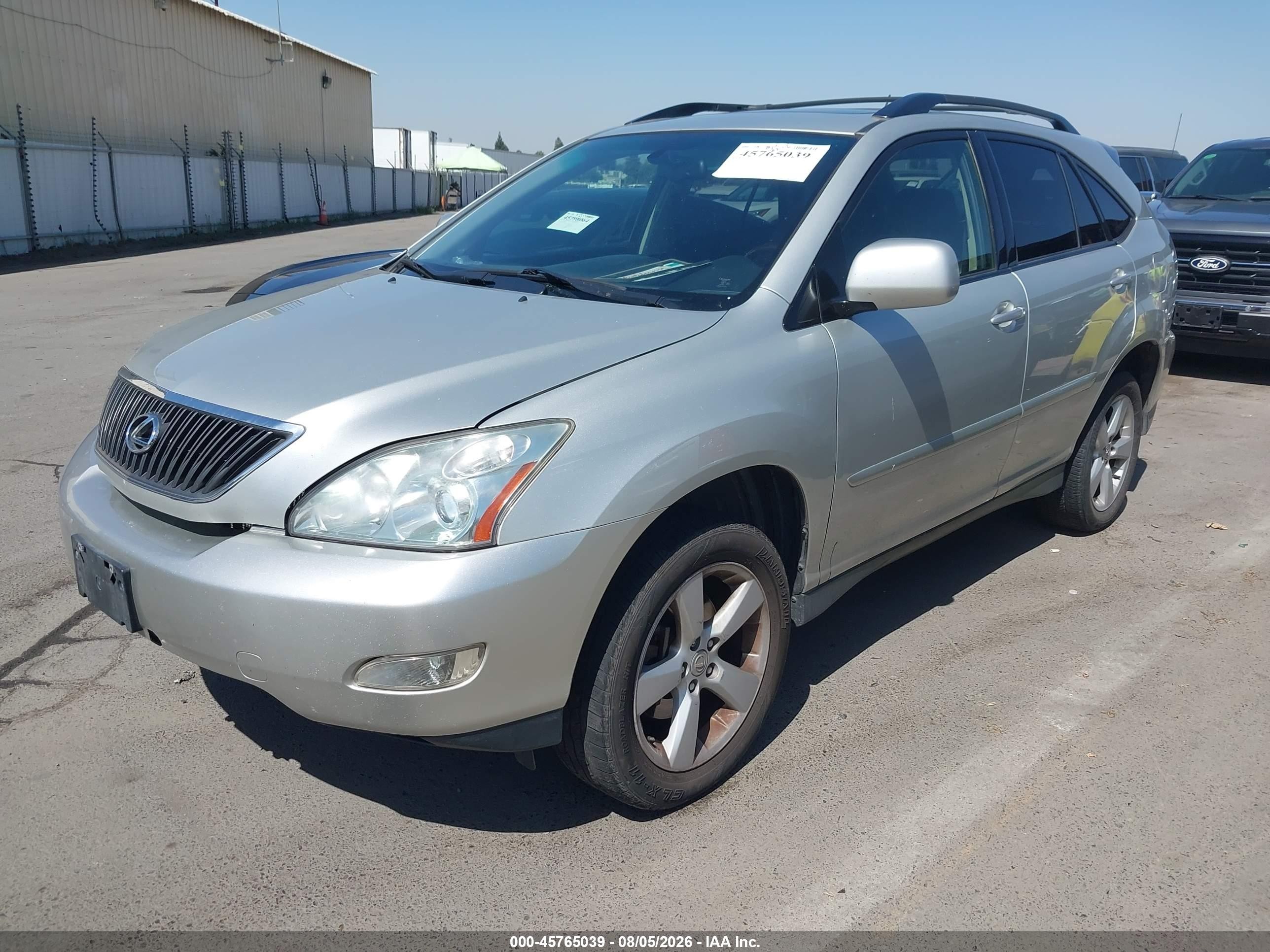 2004 Lexus Rx 330   Silver vin: JTJGA31U240037102