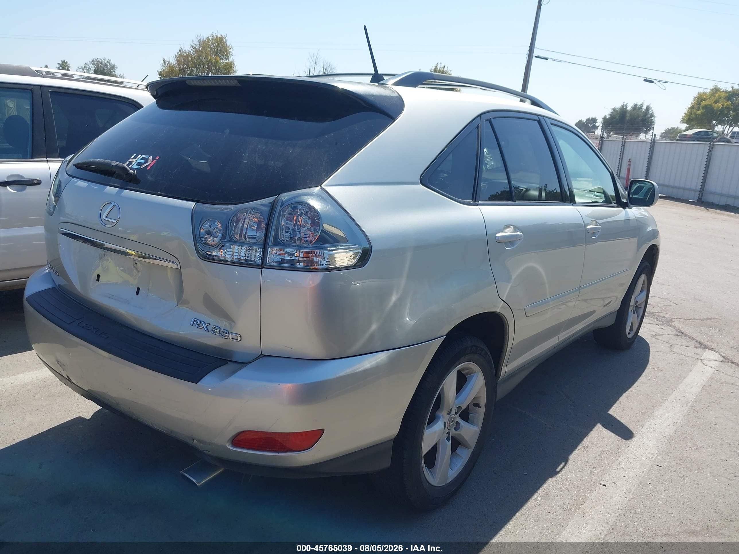 2004 Lexus Rx 330   Silver vin: JTJGA31U240037102
