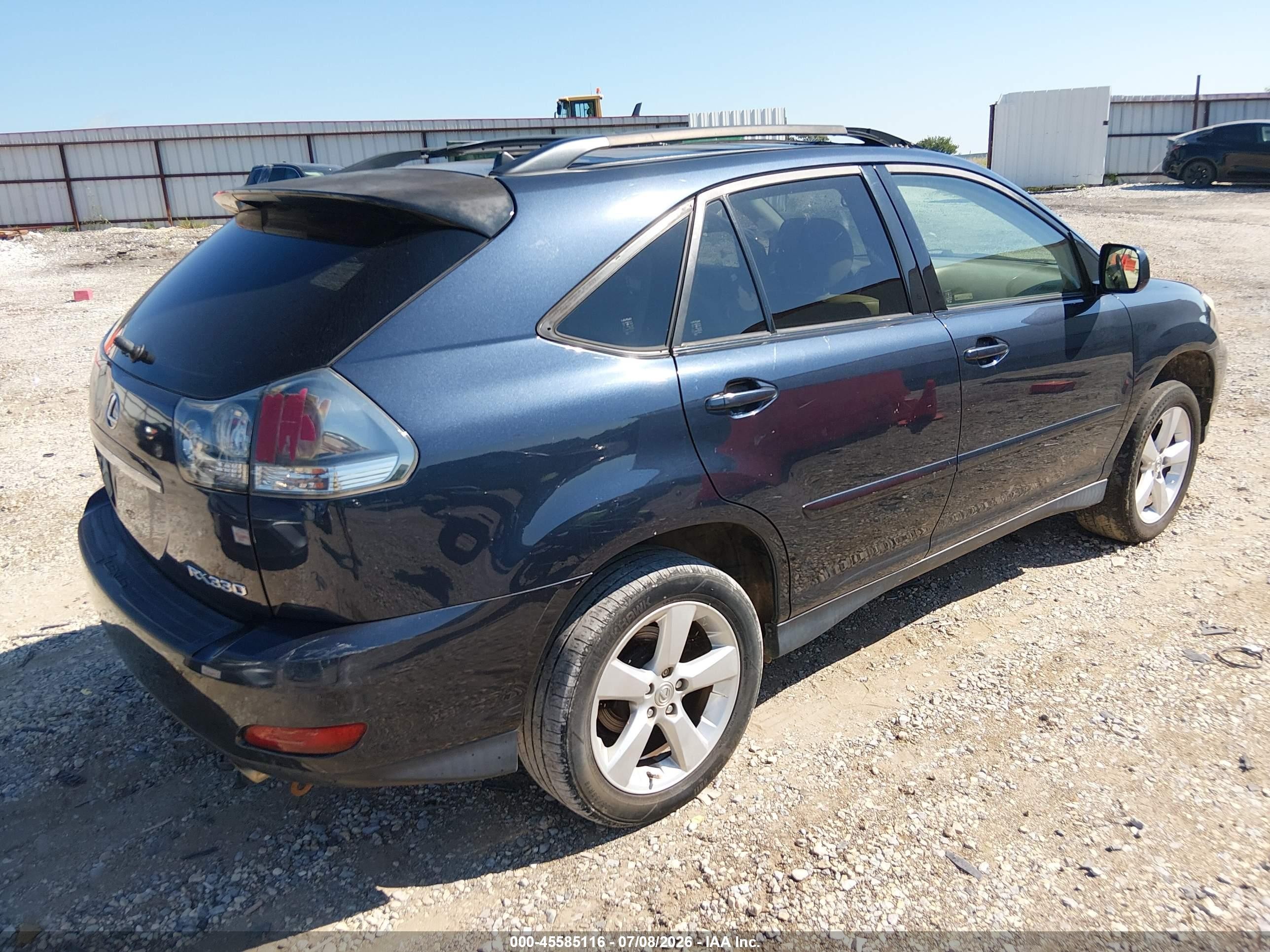 2004 Lexus Rx 330   Dark Blue vin: JTJGA31U240041750