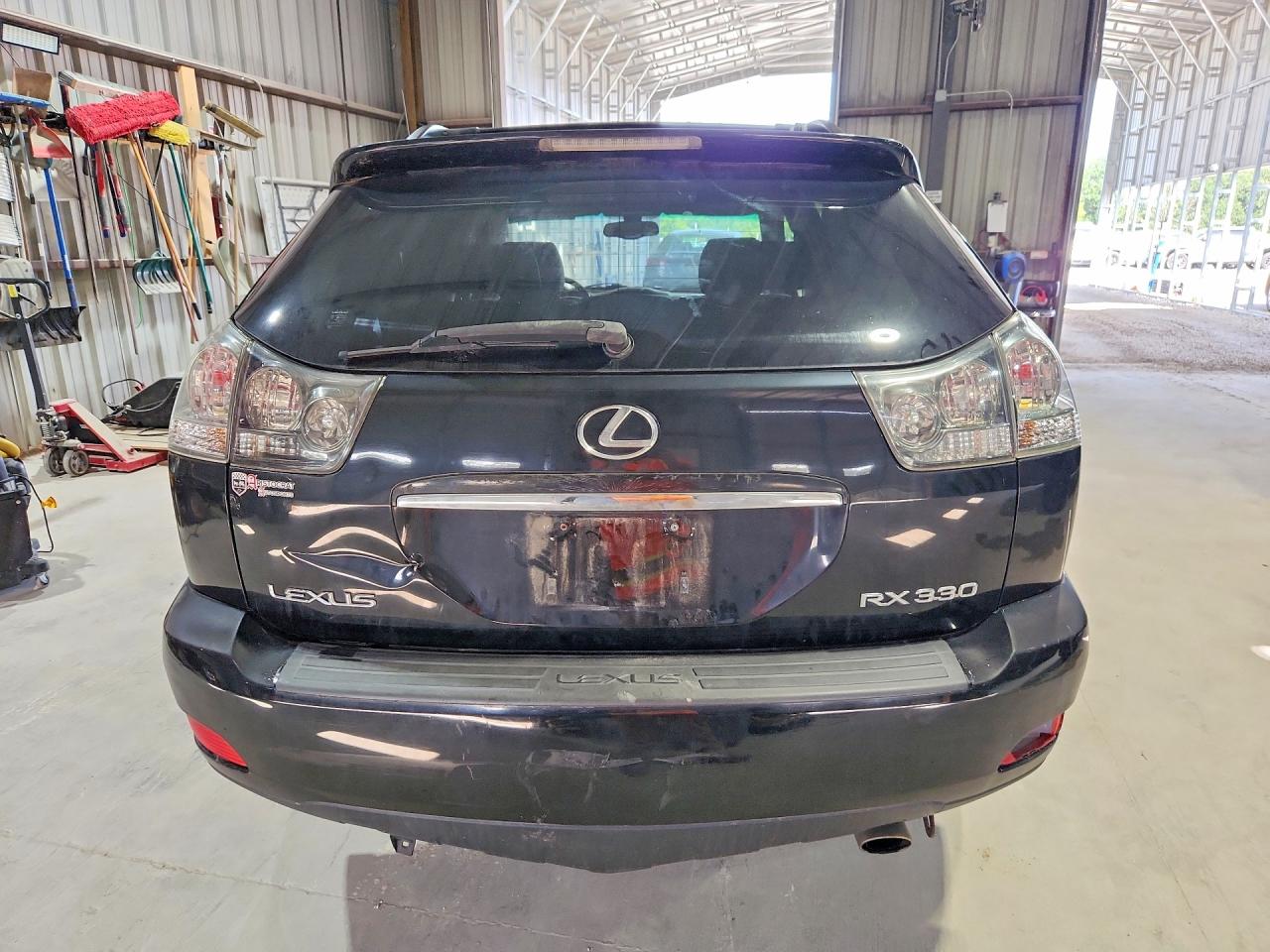 2005 Lexus Rx 330 Black vin: JTJGA31U250048151