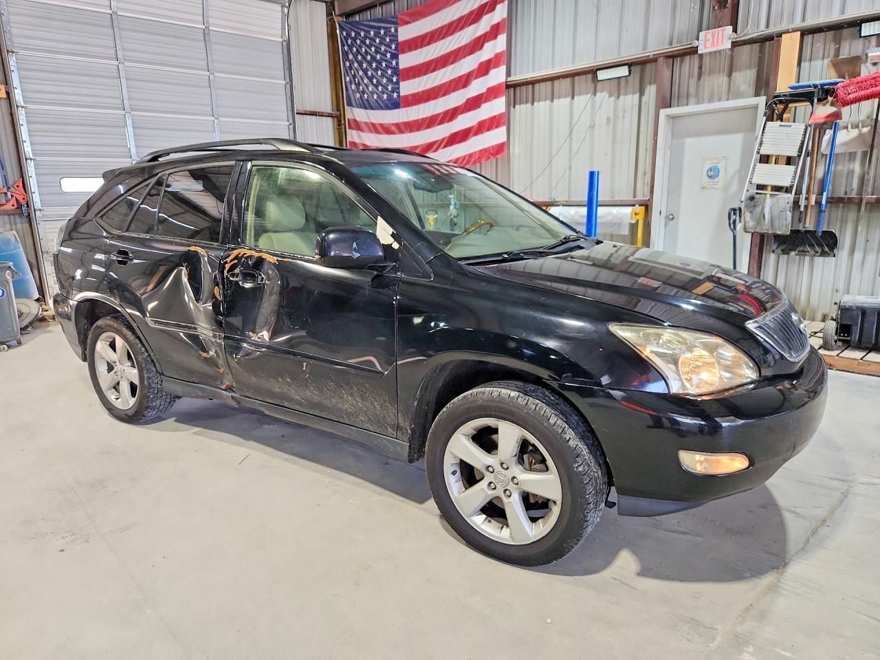 2005 Lexus Rx 330 Black vin: JTJGA31U250048151