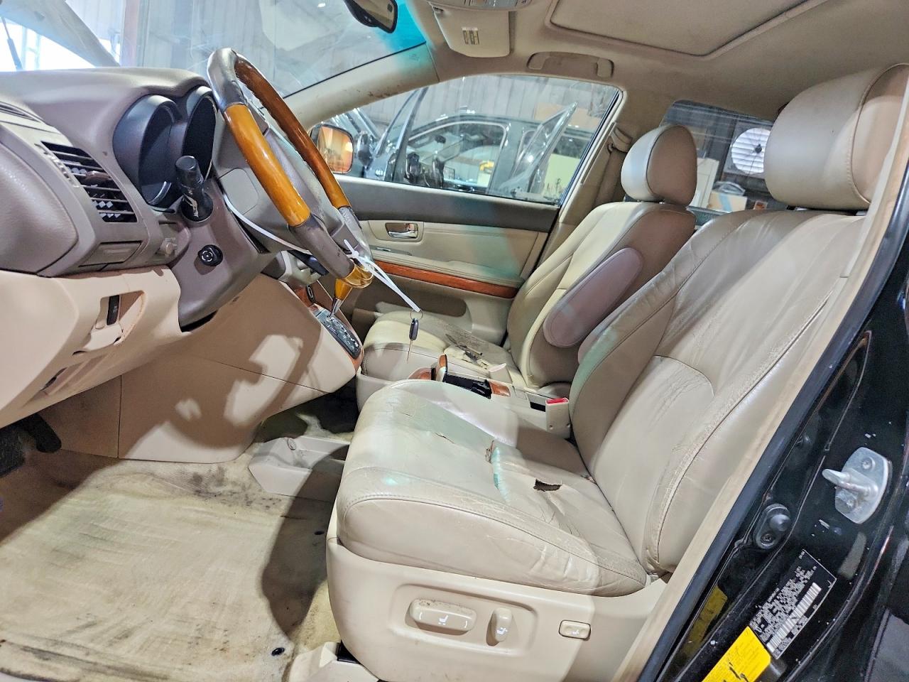 2005 Lexus Rx 330 Black vin: JTJGA31U250048151