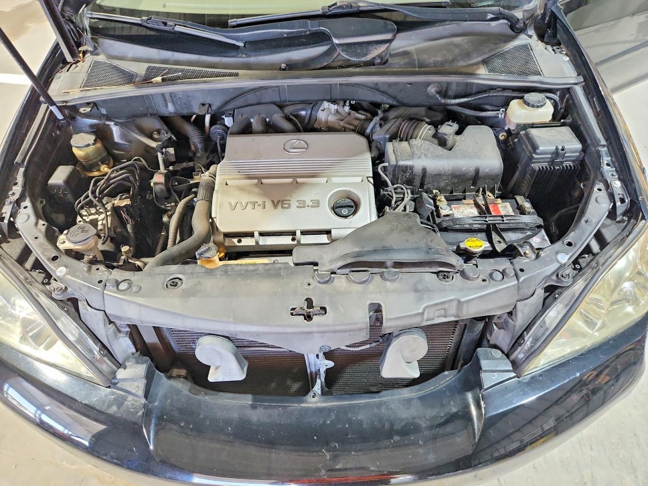 2005 Lexus Rx 330 Black vin: JTJGA31U250048151