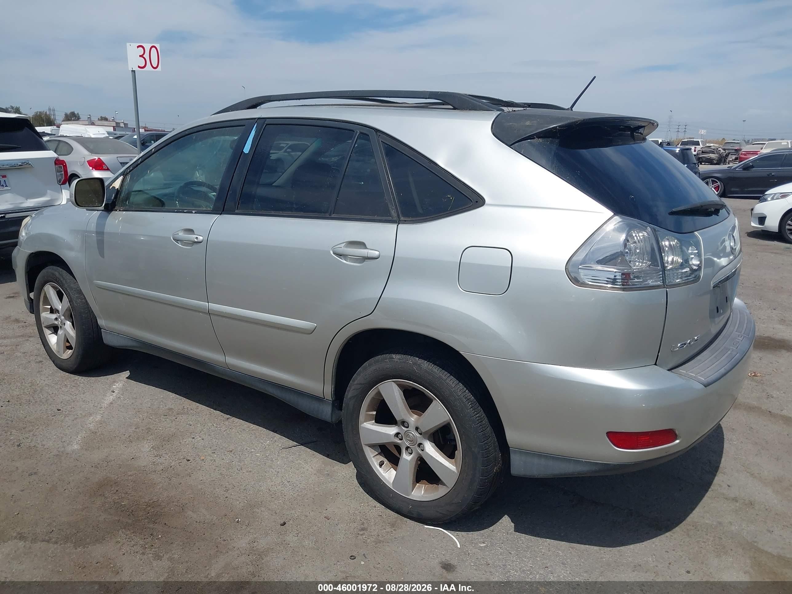 2005 Lexus Rx 330   Silver vin: JTJGA31U250056069