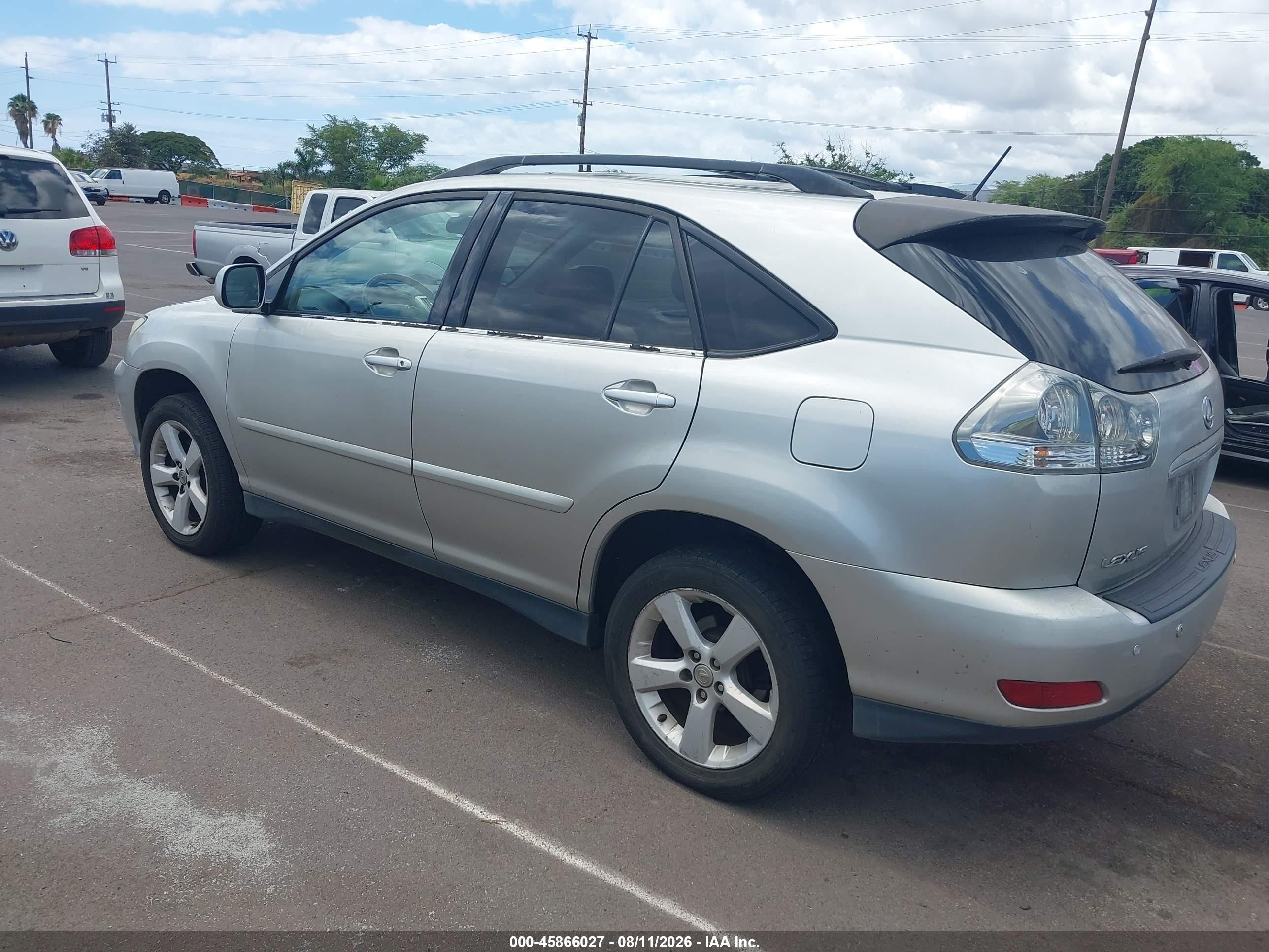 2005 Lexus Rx 330   Silver vin: JTJGA31U250058100