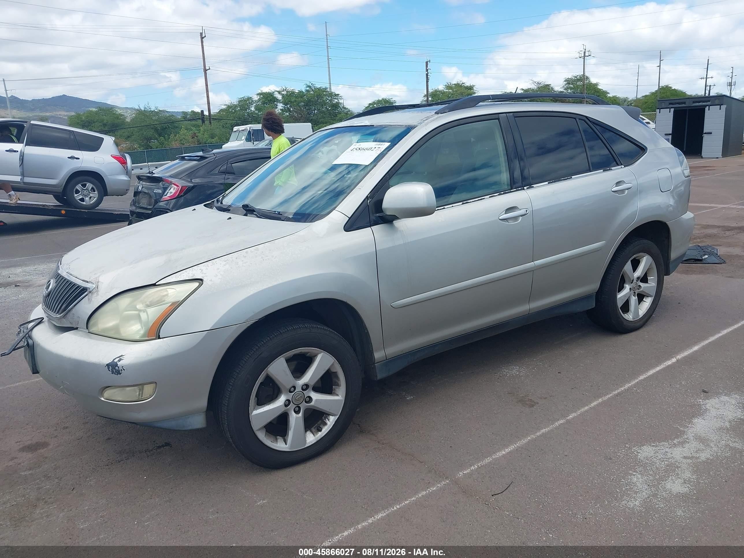 2005 Lexus Rx 330   Silver vin: JTJGA31U250058100