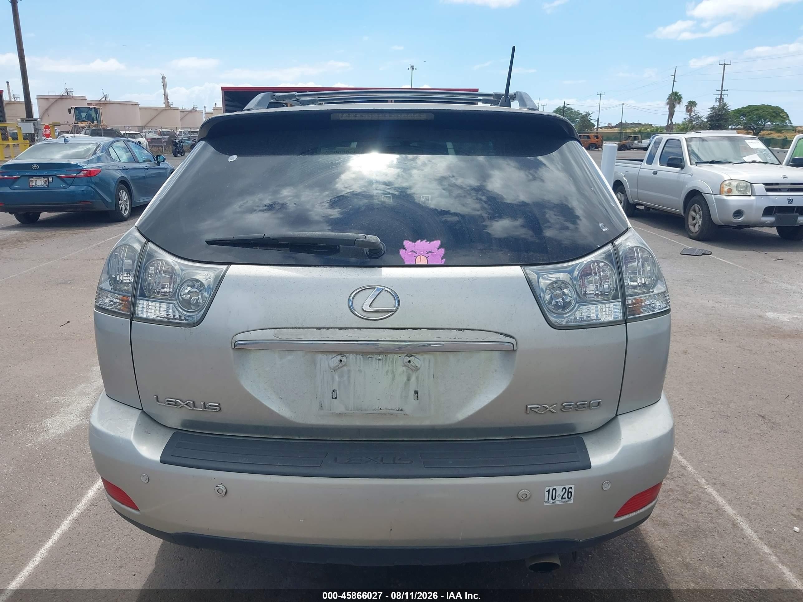 2005 Lexus Rx 330   Silver vin: JTJGA31U250058100