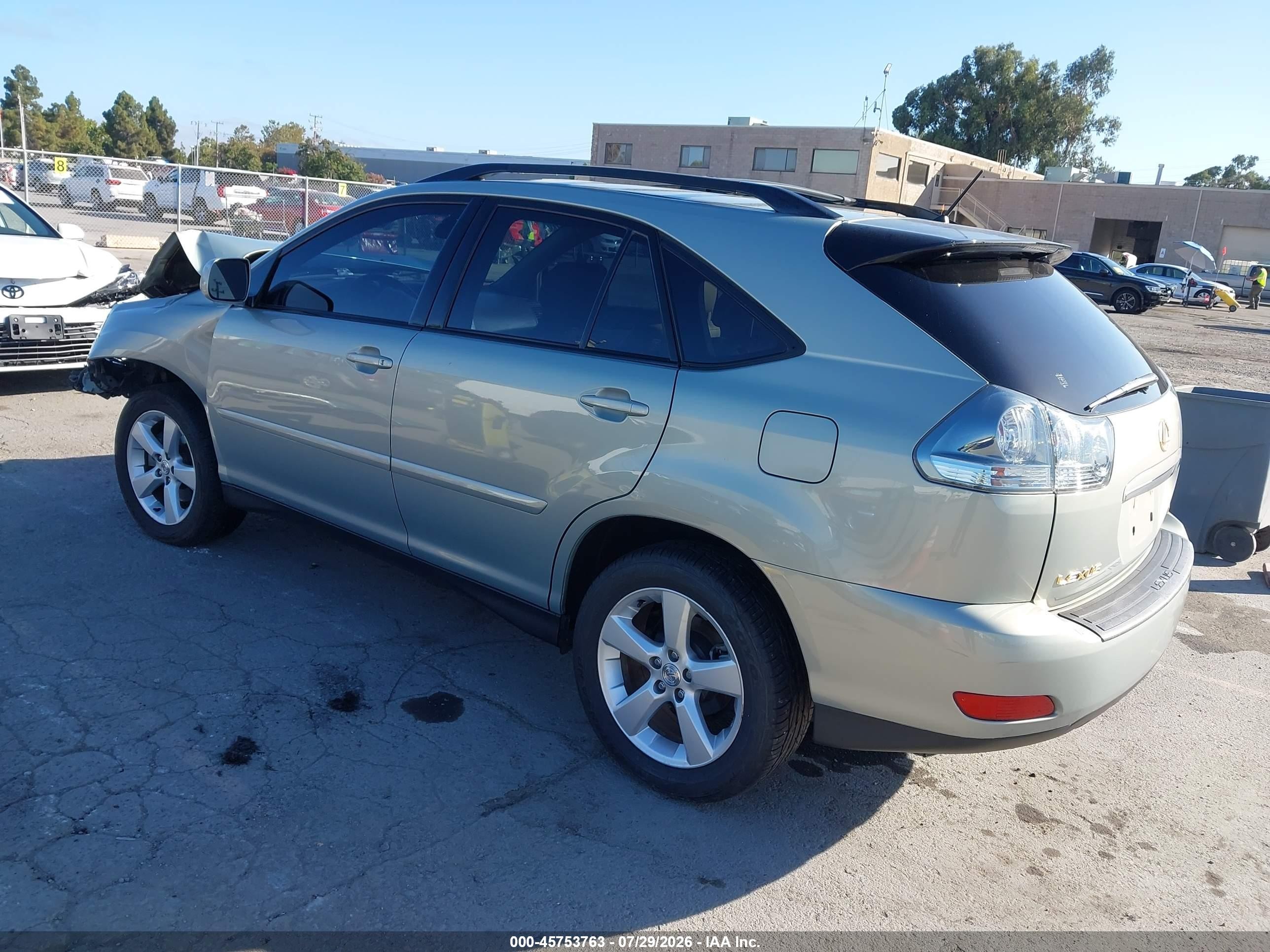 2006 Lexus Rx 330   Silver vin: JTJGA31U260060379